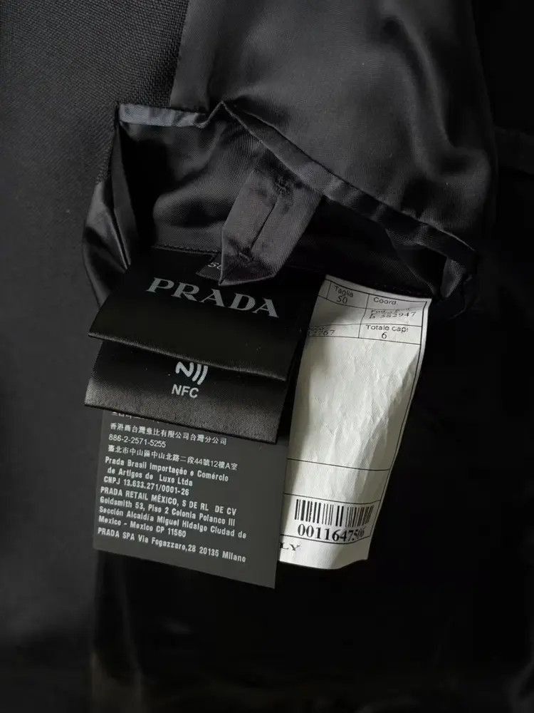 Raf Simons Sz 50 Prada by Raf Simons 23AW Fake Two Layers Coat Size US M / EU 48-50 / 2 - 7 Thumbnail