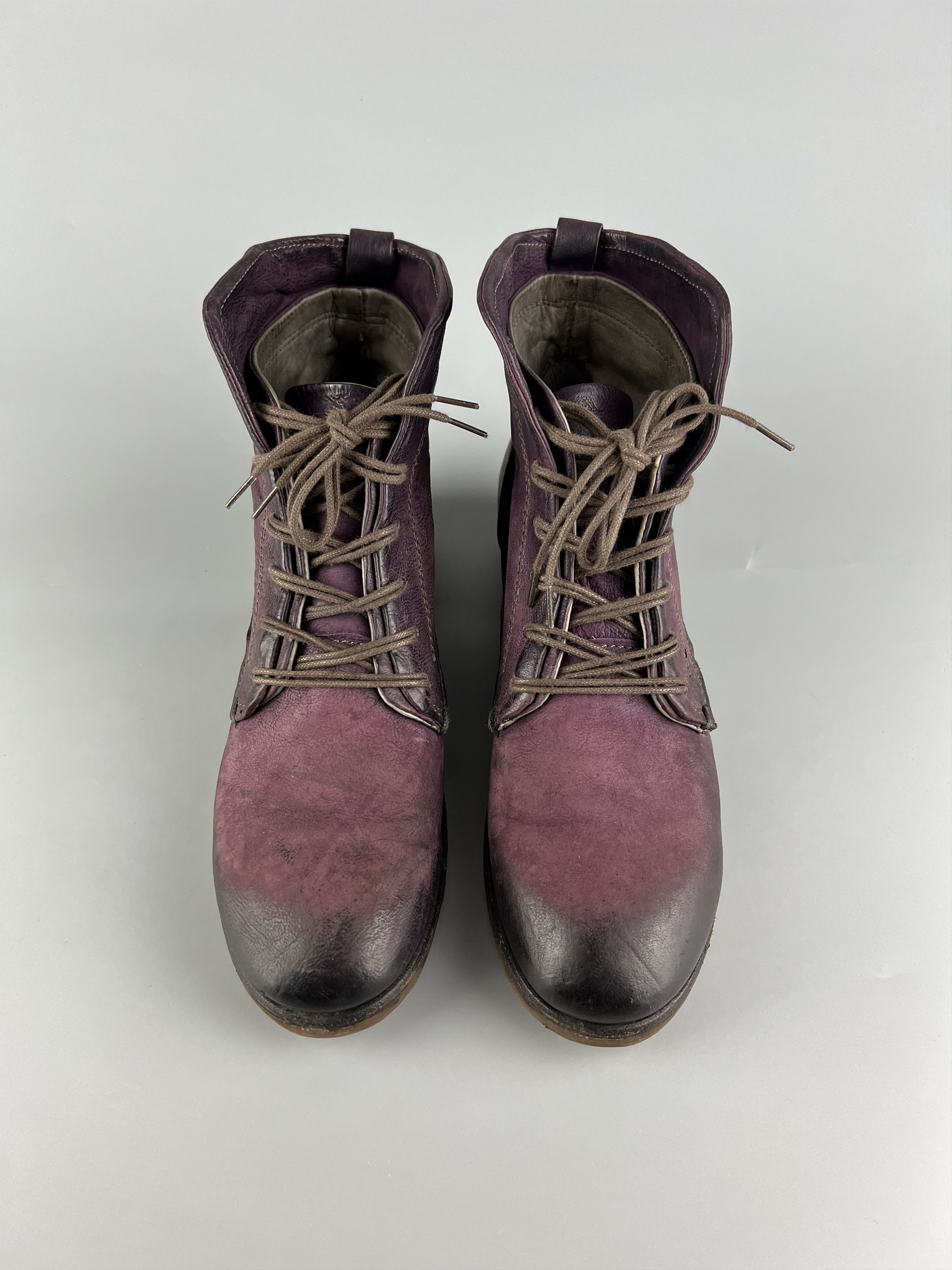A.S.98 A.S.98 AirStep Women's Burgundy Leather Ankle Boots EU40 Size US 8.5 / IT 38.5 - 5 Thumbnail