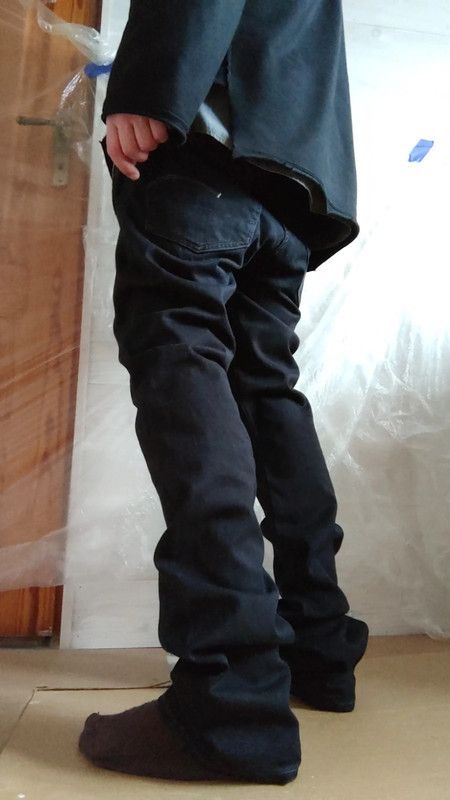 G-Star Stacked Mid Skinny Pants Semi Flared Alt Neo Denim Goth 32 Size US 32 / EU 48 - 10 Thumbnail