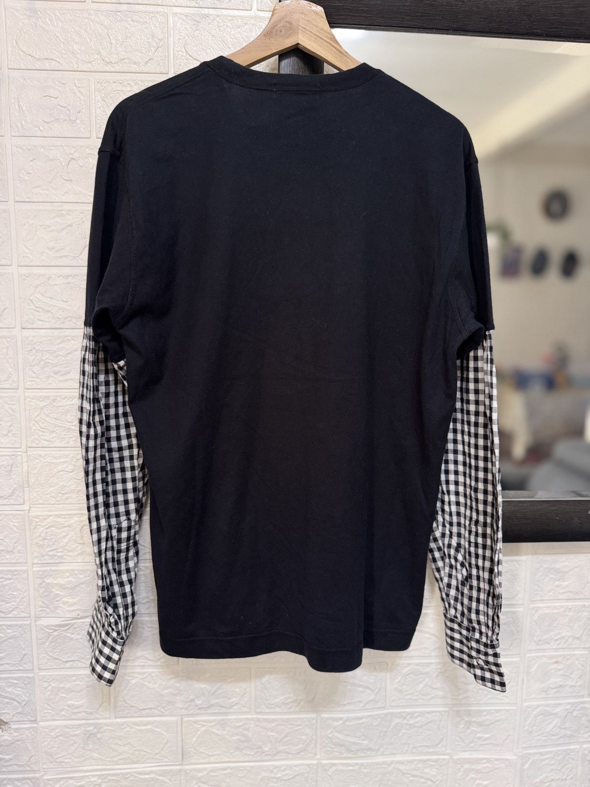 Issey Miyake Vtg 1999 Archive Issey miyake Men T with button down sleeve Size US M / EU 48-50 / 2 - 3 Thumbnail