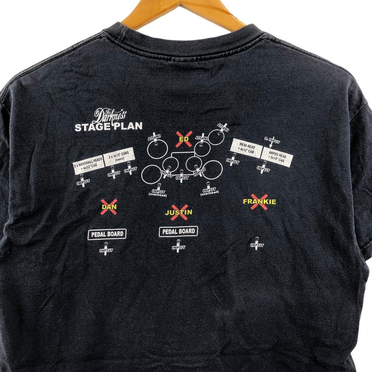 Band Tees Vintage THE DARKNESS Permission To Land Tour Tee Shirt Promo Size S / US 4 / IT 40 - 7 Thumbnail
