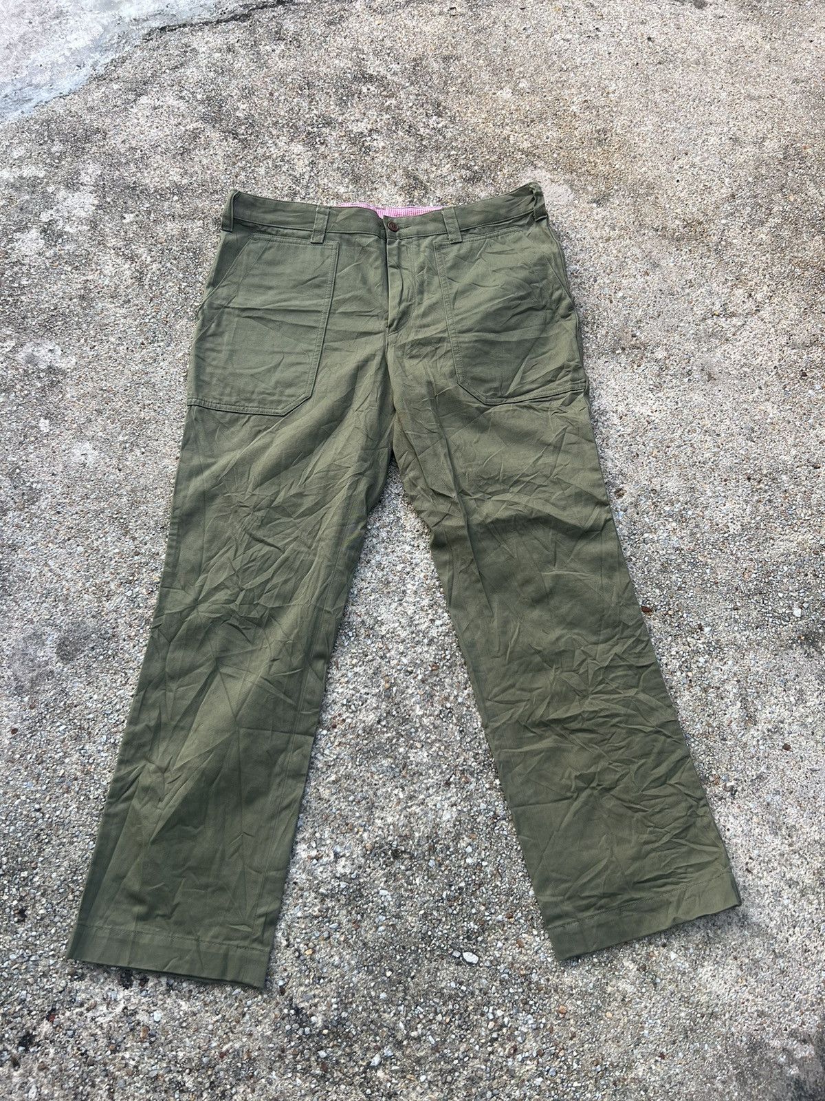 Comme des Garcons × Comme des Garcons Homme Plus × Japanese Brand Comme Des Garcons Army Design Pants Size US 34 / EU 50 - 1 Thumbnail