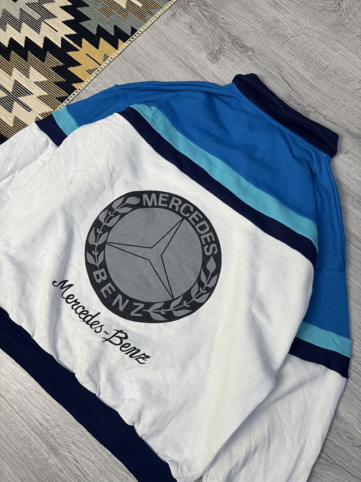 Mercedes-Benz Mercedes - Benz very rare 70s-80s sweatshirt Size US XL / EU 56 / 4 - 8 Thumbnail