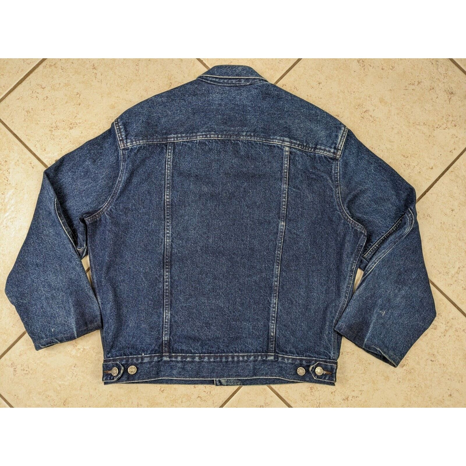 Calvin Klein Vtg Calvin Klein Men's L Denim Jeans Trucker Coat Jacket Size US L / EU 52-54 / 3 - 9 Thumbnail