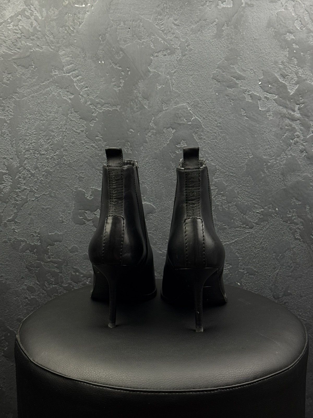 Acne Studios Acne Studio Jemma Women’s Leather Black Stiletto Heel Bootie Size US 8 / IT 38 - 10 Thumbnail