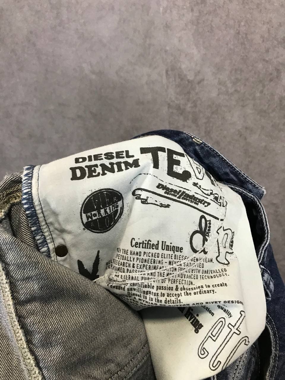 Diesel Diesel distressed denim designer bravefort jeans Size US 32 / EU 48 - 7 Thumbnail