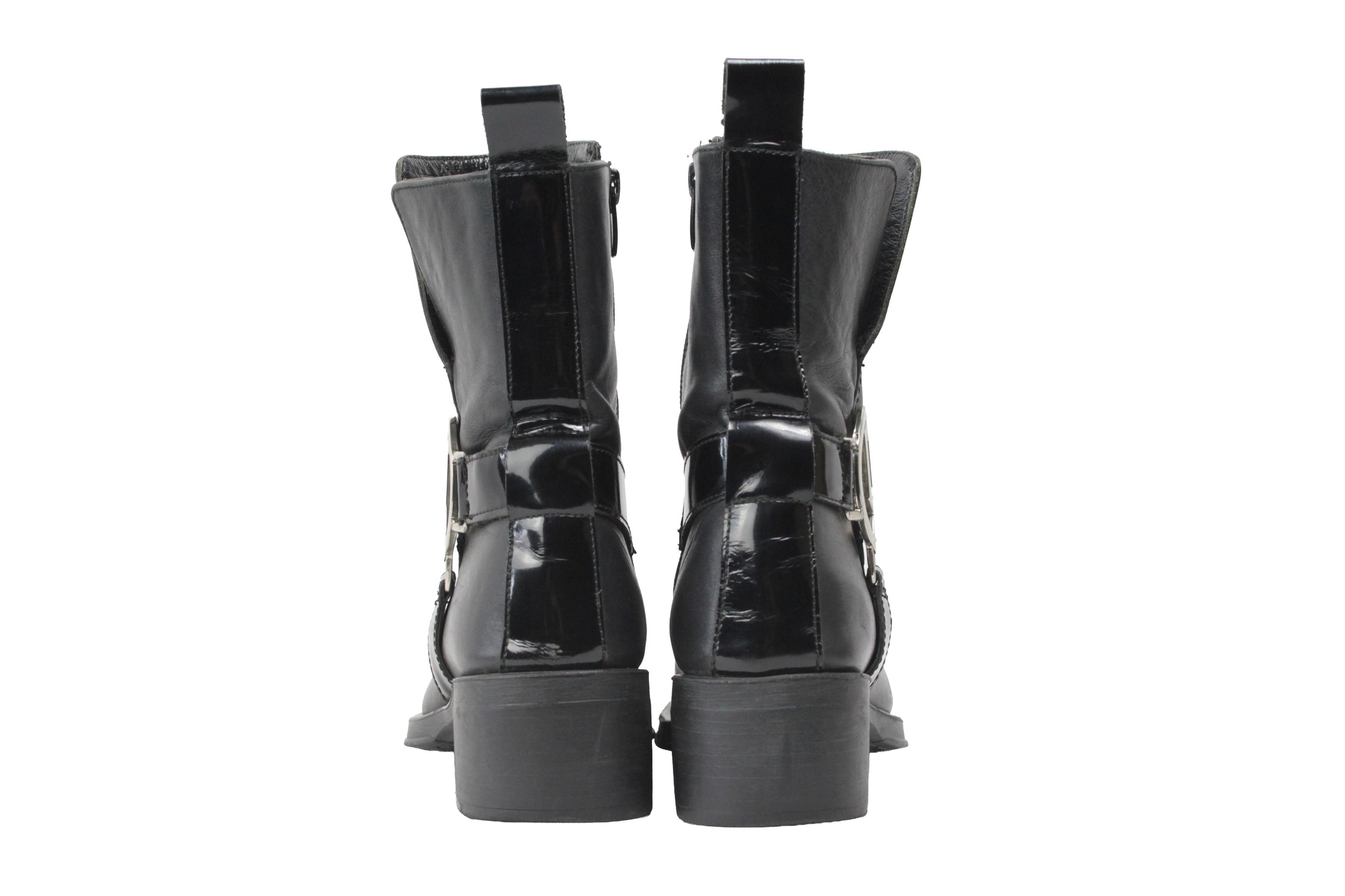 John Galliano Y2K Harness Biker Boots Size US 6 / IT 36 - 11 Thumbnail