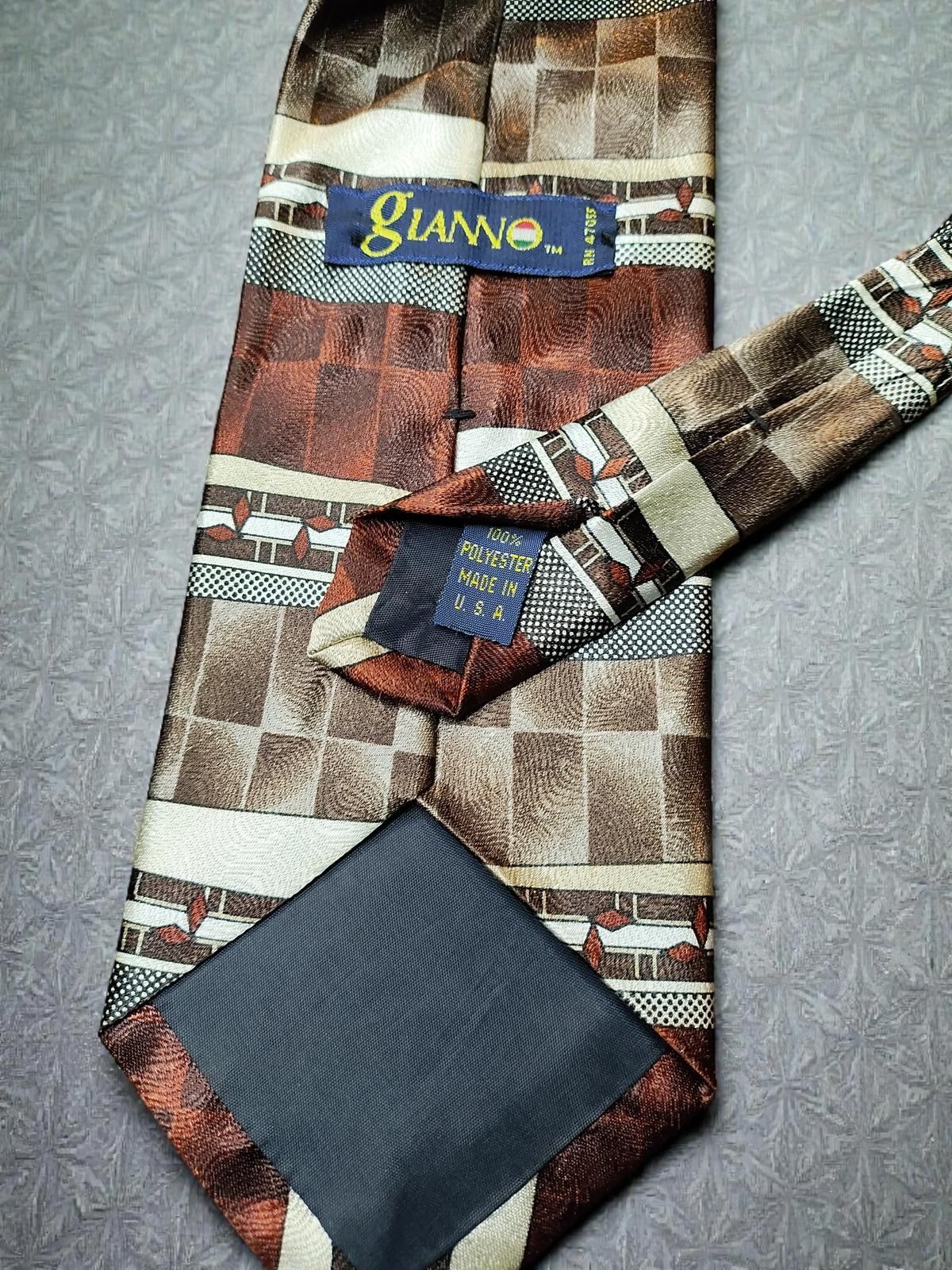 Gianni Valentino Vintage Classic Silk Tie by Gianno Size ONE SIZE - 3 Thumbnail