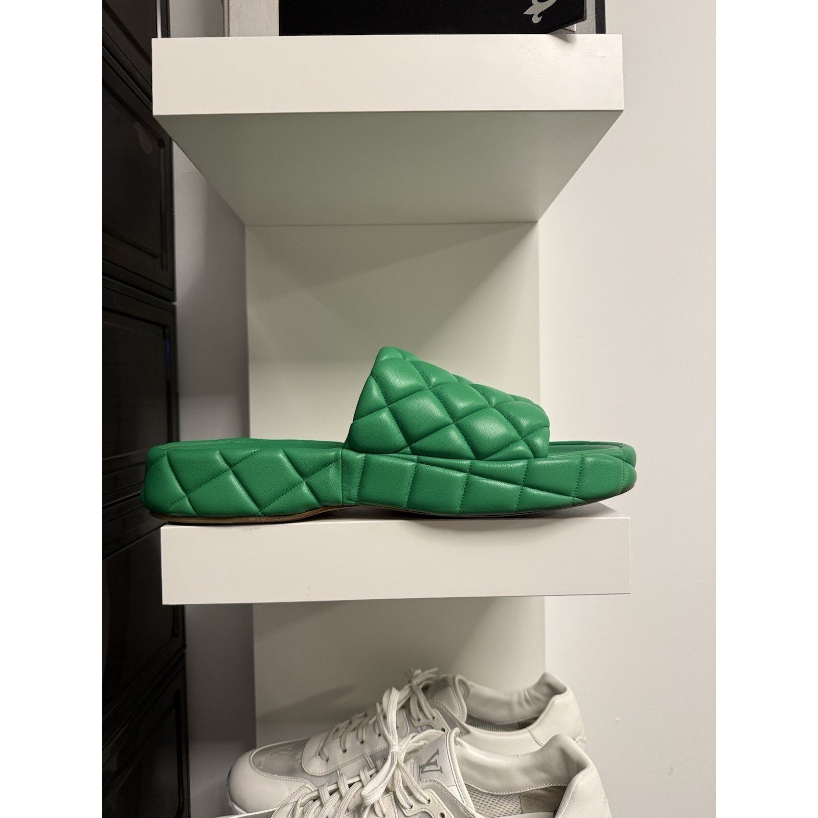 Bottega Veneta Bottega Veneta Padded Leather Sandals - Size 46 Size US 13 / EU 46 - 7 Thumbnail