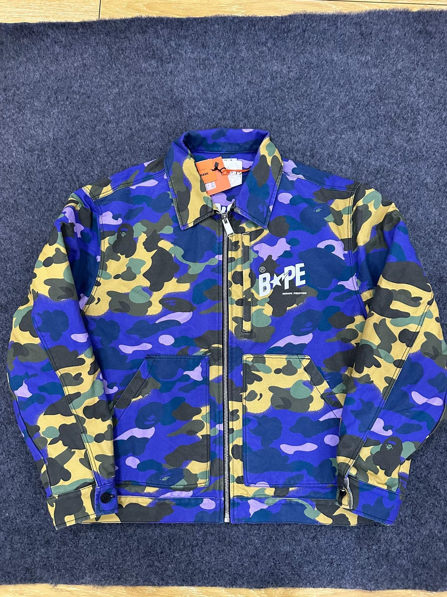 Bape Bape Hp Multi Shark Jacket Outerwear Size US XL / EU 56 / 4 - 1 Thumbnail