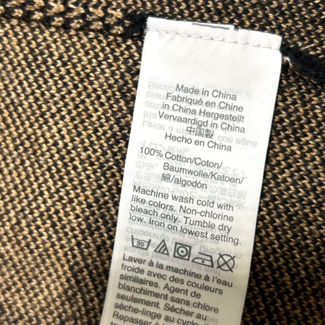 Vintage VINTAGE J Crew Cardigan Buffalo Check Open Front Brown Tan XS Women Sweater Coat Plaid Size XS / US 0-2 / IT 36-38 - 6 Thumbnail