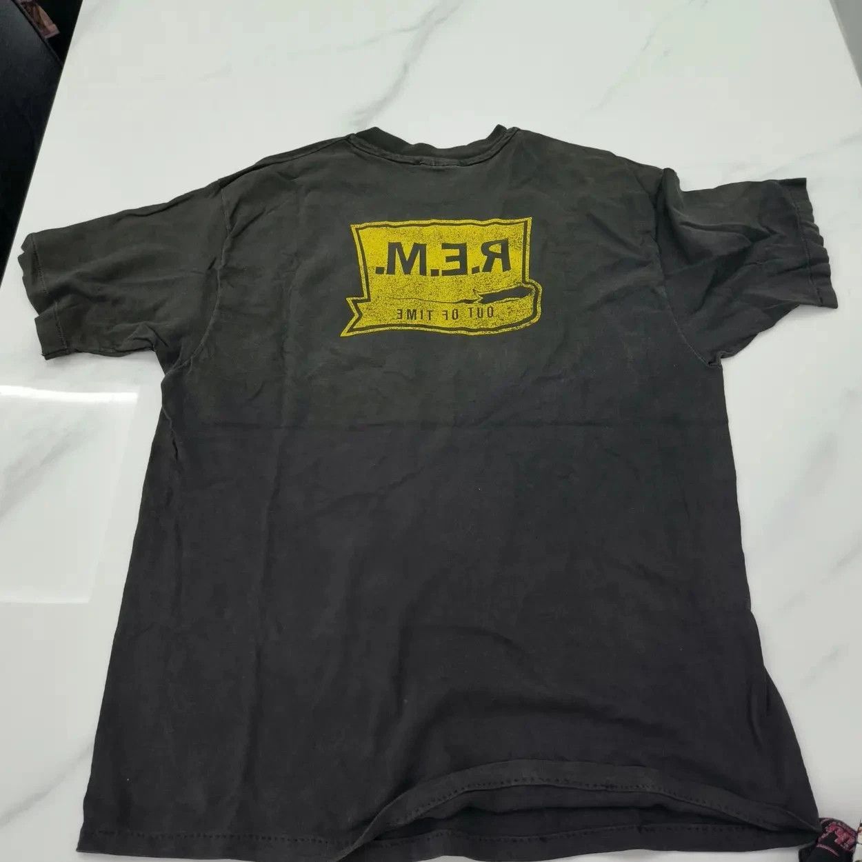 Vintage VINTAGE R.E.M tee 90s Size US XL / EU 56 / 4 - 2 Thumbnail