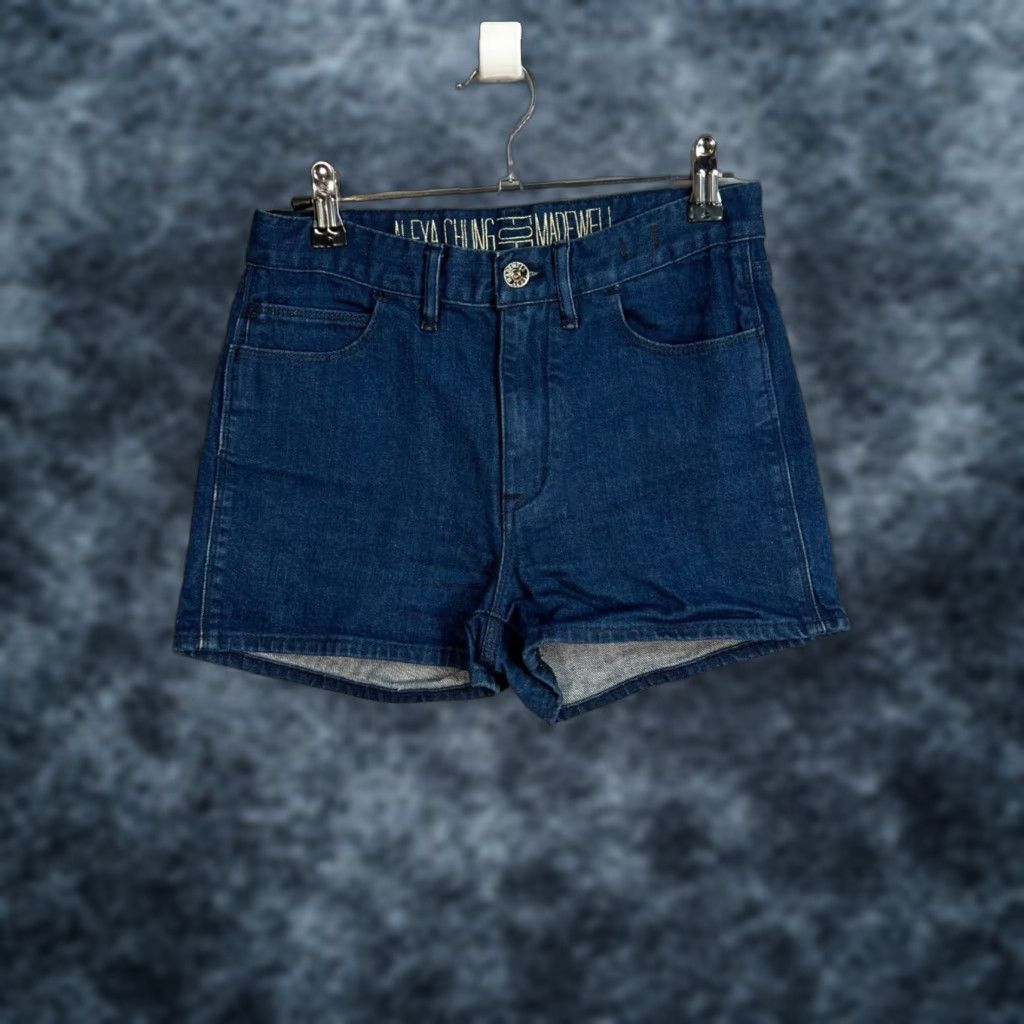 Vintage Alexa Chung X Madewell Womens Denim Shorts Size 26 Dark Wash Size 26" / US 2 / IT 38 - 1 Thumbnail