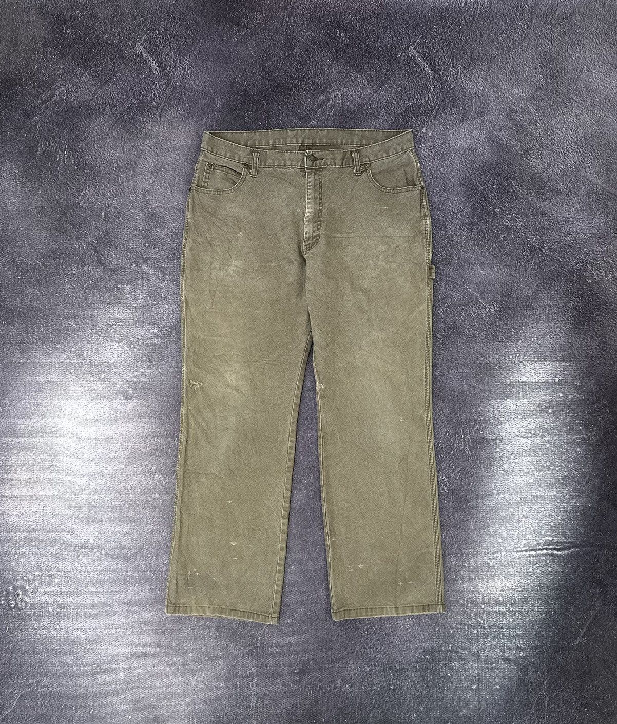 Dickies Vintage Dickies Carpenter USA Baggy Opium Faded Work Pants Size US 36 / EU 52 - 2 Thumbnail