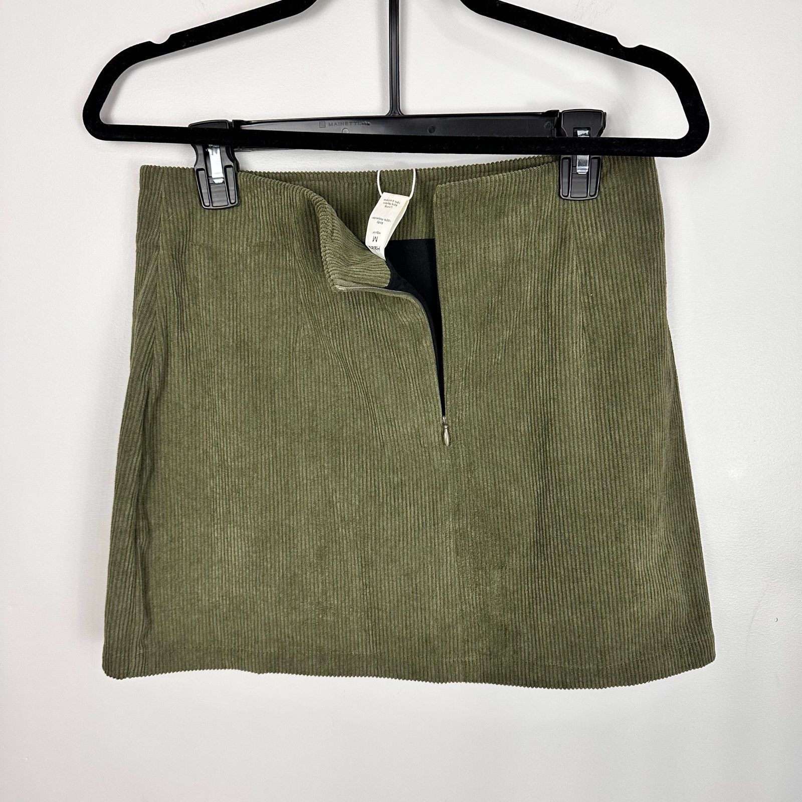 Other Halara AuraCord HighRise Corduroy Mini Skirt Boa Green M NWT Size 29" - 11 Thumbnail
