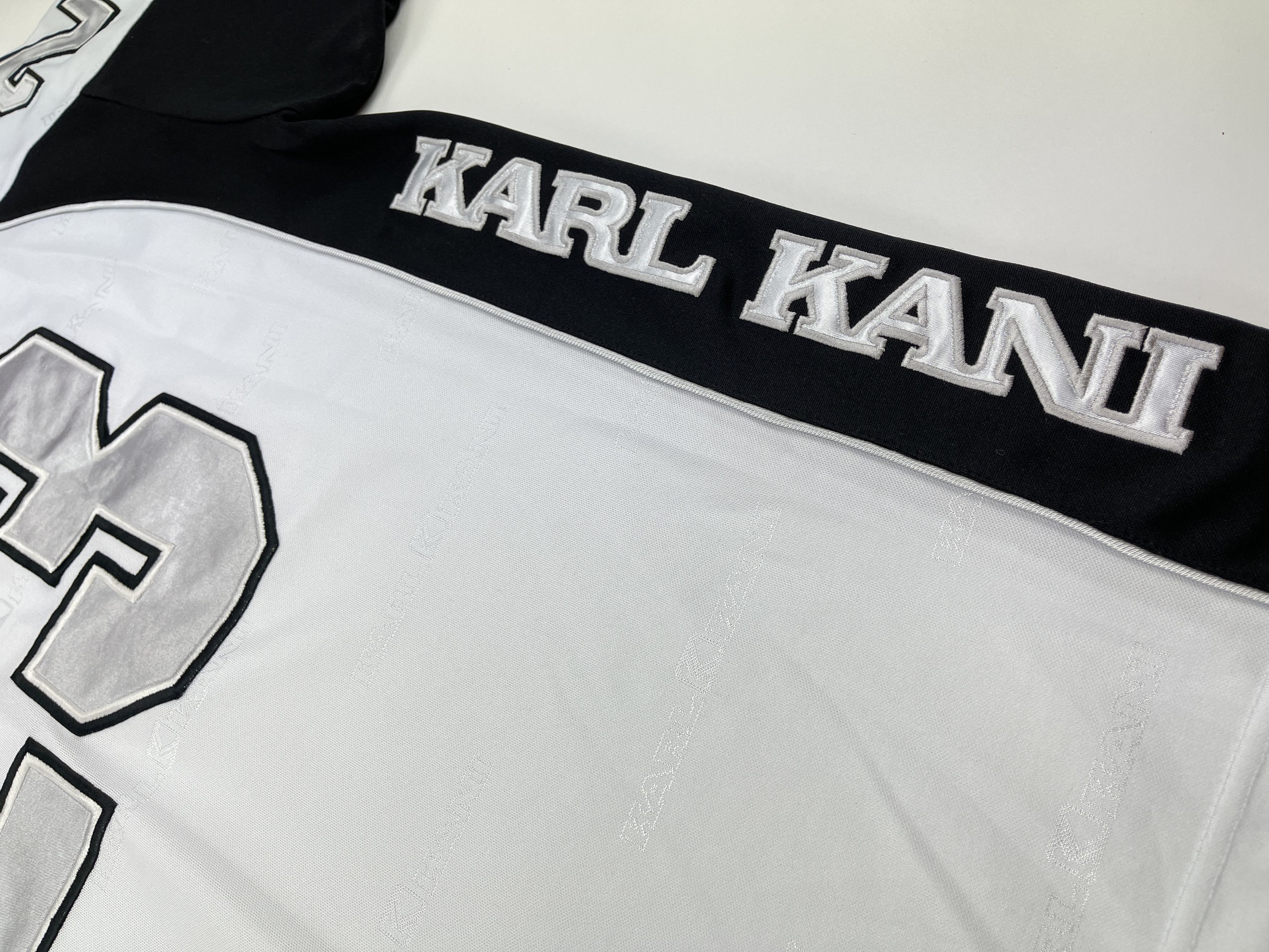 Karl Kani KARL KANI jersey, vintage hip hop t-shirt, 90s hip hop L Size US L / EU 52-54 / 3 - 12 Thumbnail