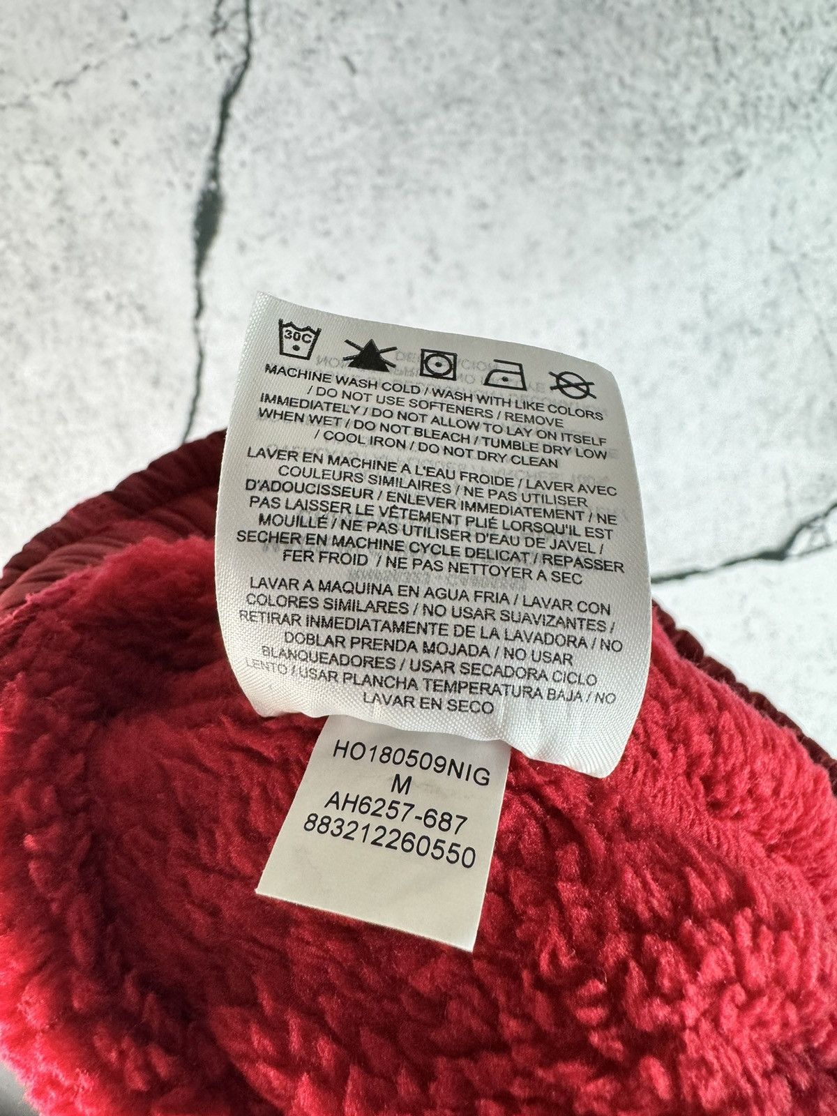 Jordan Brand Red Sherpa Jordan Nike pants Size US 32 / EU 48 - 5 Thumbnail