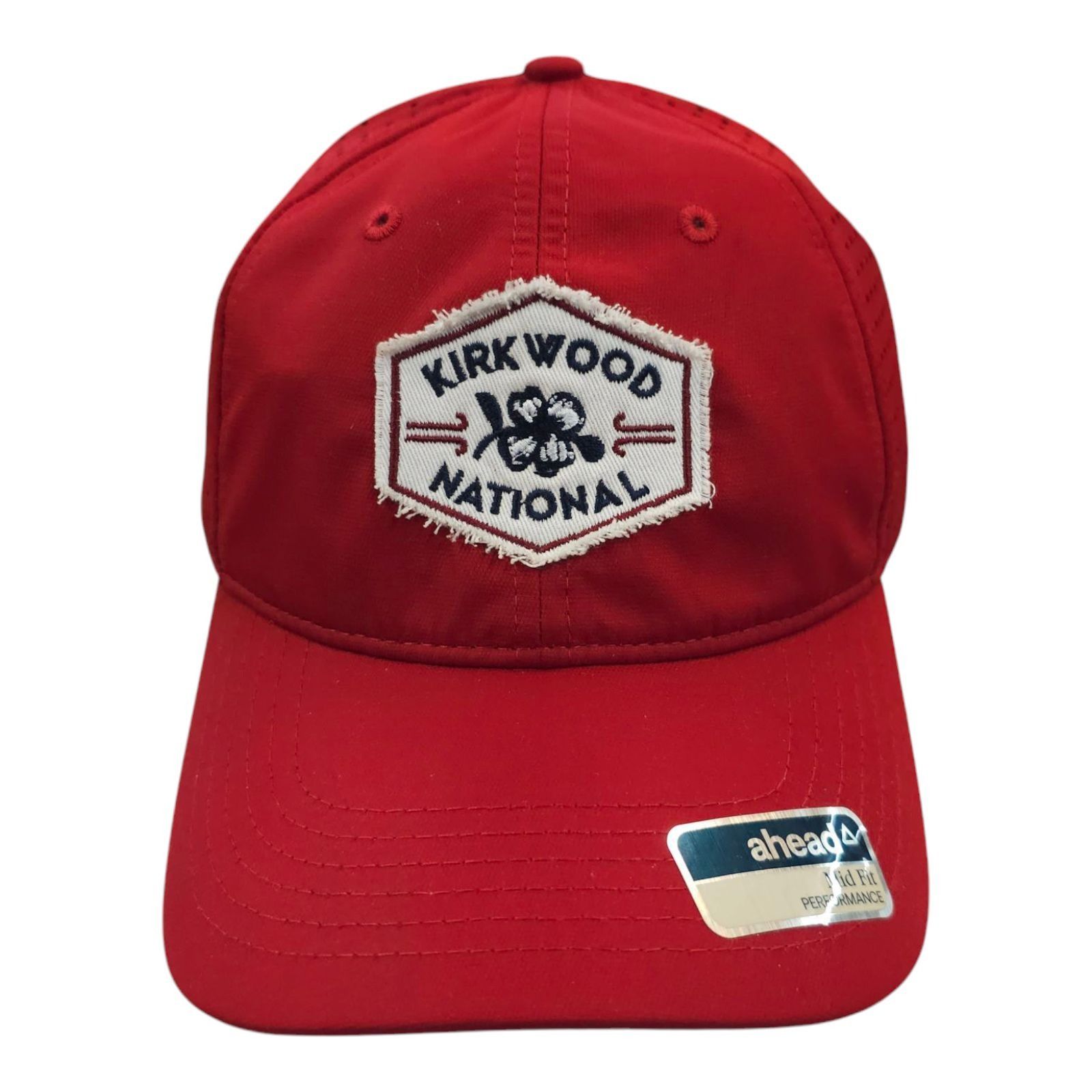 Other Ahead Kirkwood National Strapback Cap Logo Patch Mid Fit Hat Size ONE SIZE - 9 Thumbnail