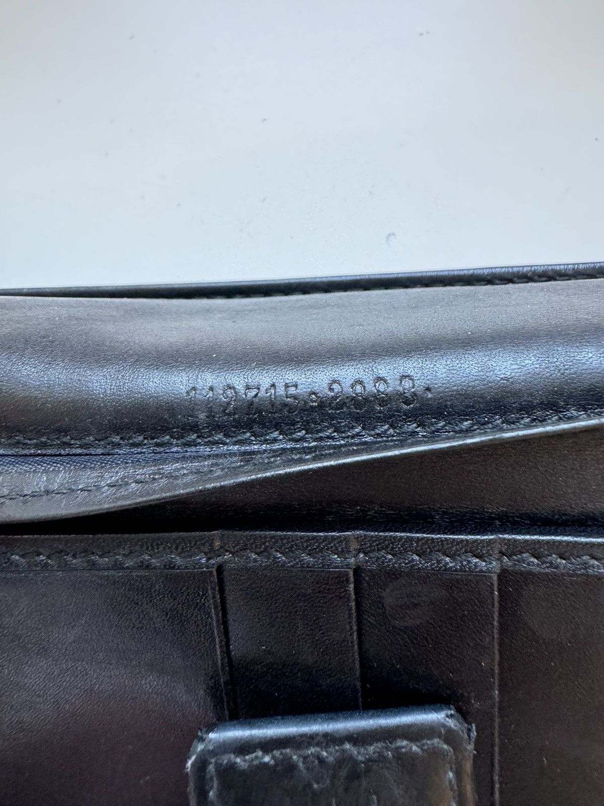 Gucci × Vintage 💎 Gucci Monogram Leather Wallet Size ONE SIZE - 8 Thumbnail