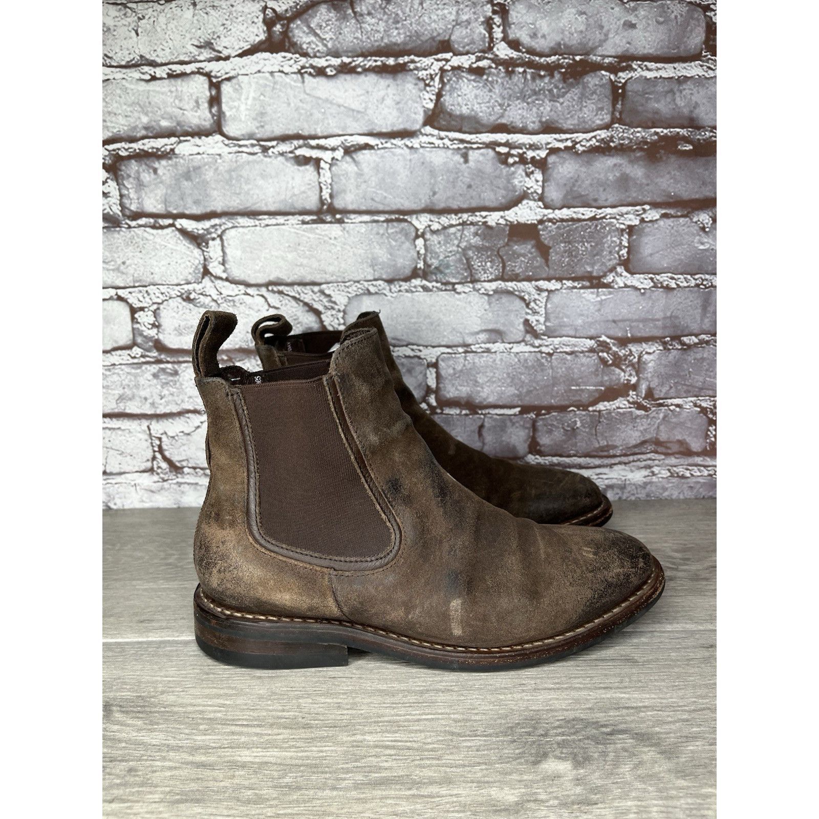 Thursday Boot Company Thursday EveryDay Mocha Brown Suede Leather Chelsea Ankle Bo Size US 6 / EU 39 - 24 Thumbnail