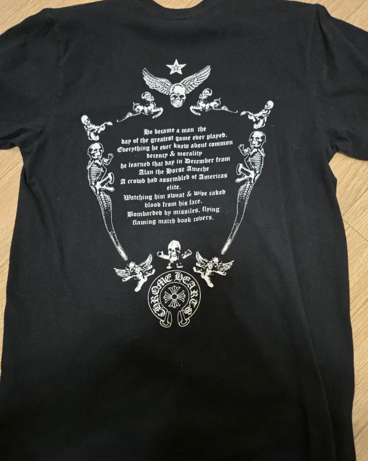 Chrome Hearts FOTI Skull Tshirt Size US S / EU 44-46 / 1 - 1 Thumbnail