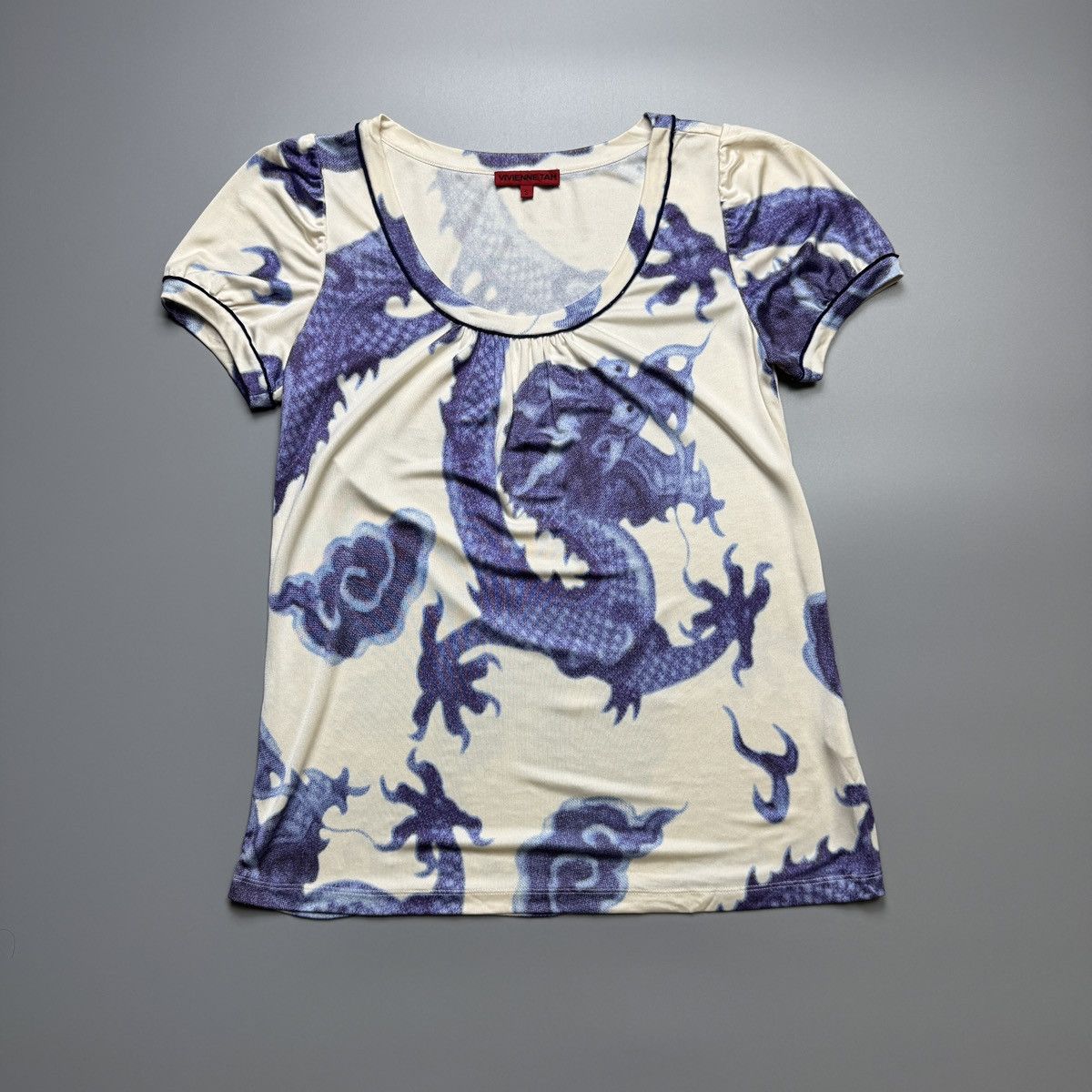 Vivienne Tam Vivienne Tam - Dragon Silk Blouse Size S / US 4 / IT 40 - 1 Thumbnail