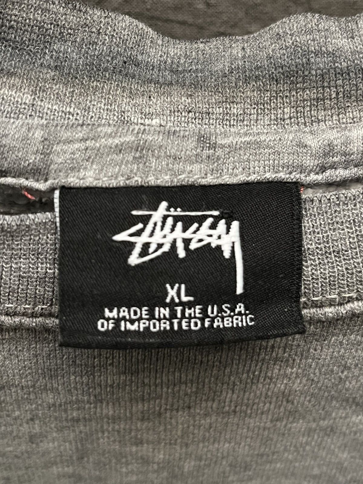 Stussy × Vintage Vintage Stuusy sweatshirt Big Logo Rare Made in USA Size US XL / EU 56 / 4 - 5 Thumbnail