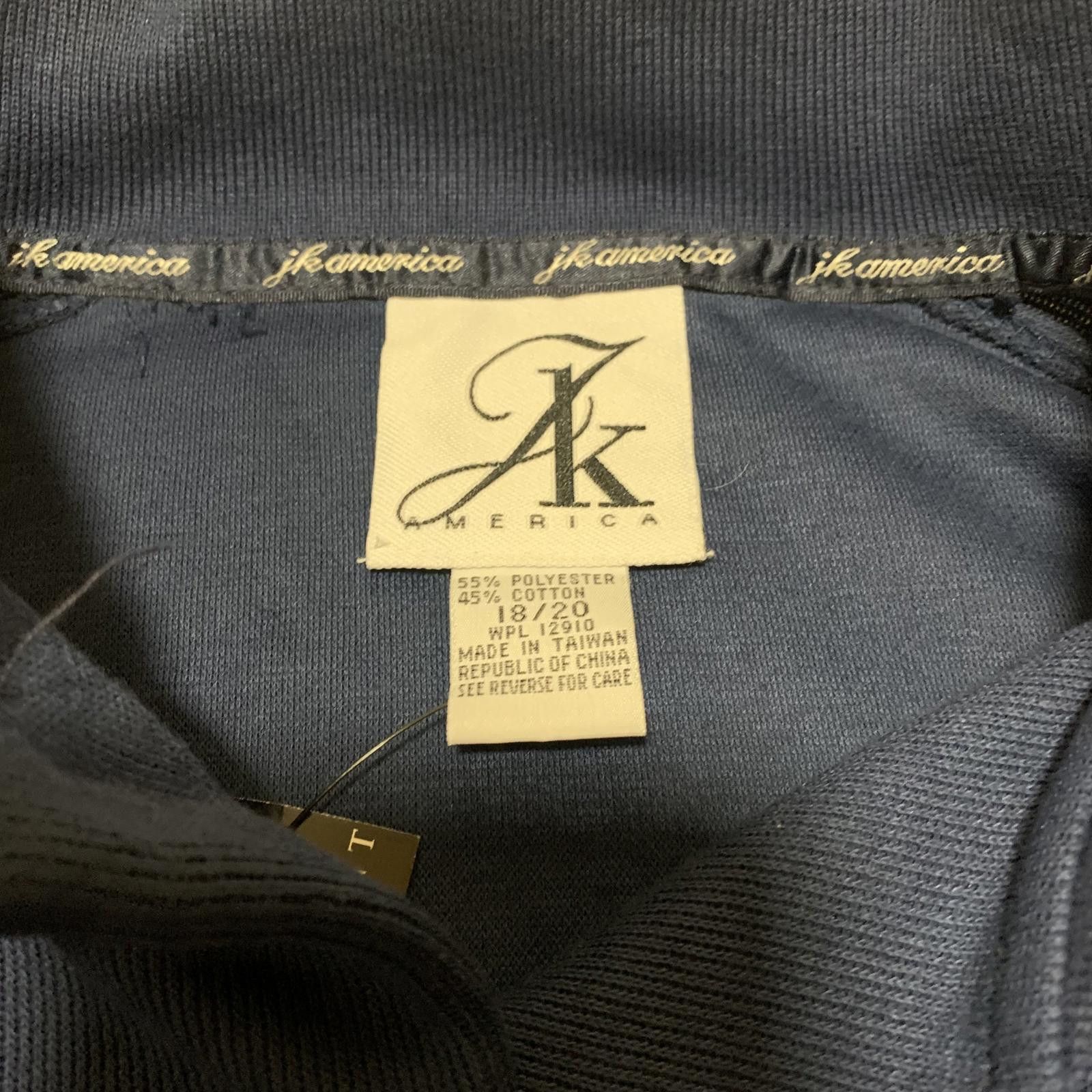 Other JK America Women's Size 18/20 Navy Blue Polo Shirt Size XXL / US 16-18 / IT 52-54 - 4 Thumbnail