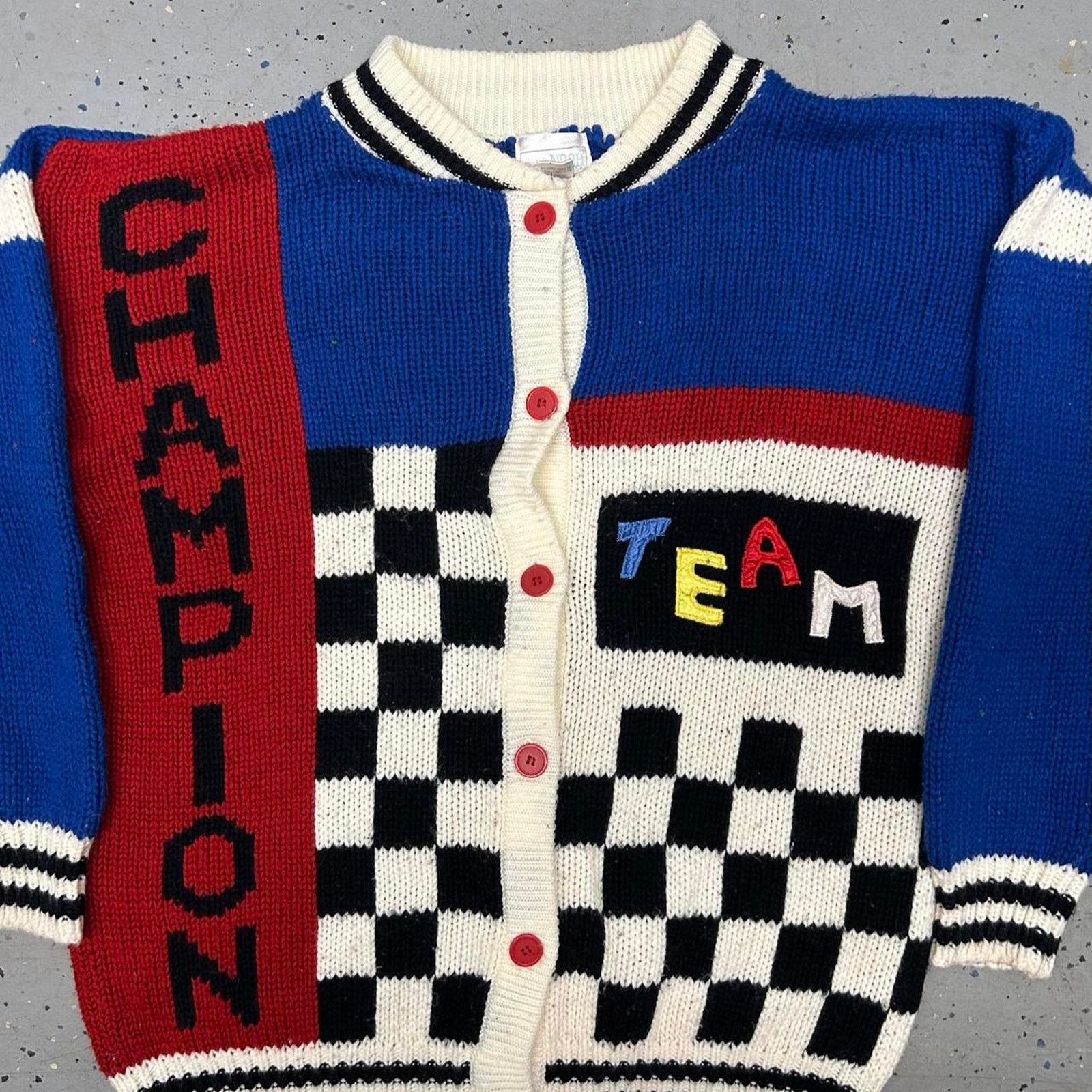 Other VTG 90s Mister Noah Champion cardigan knit sweater Size M / US 6-8 / IT 42-44 - 2 Thumbnail