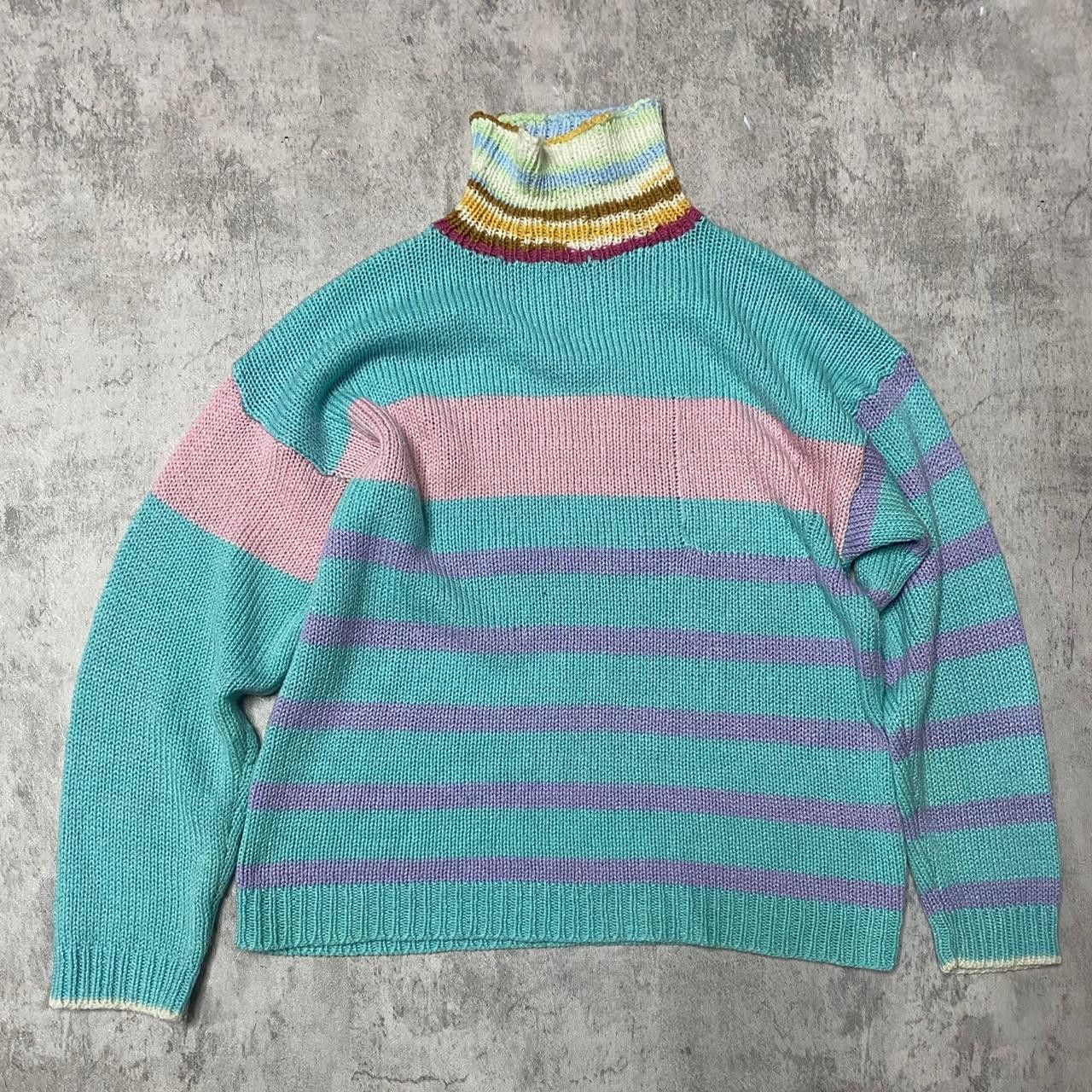 Other Multi-coloured striped turtleneck sweater Size M / US 6-8 / IT 42-44 - 4 Thumbnail