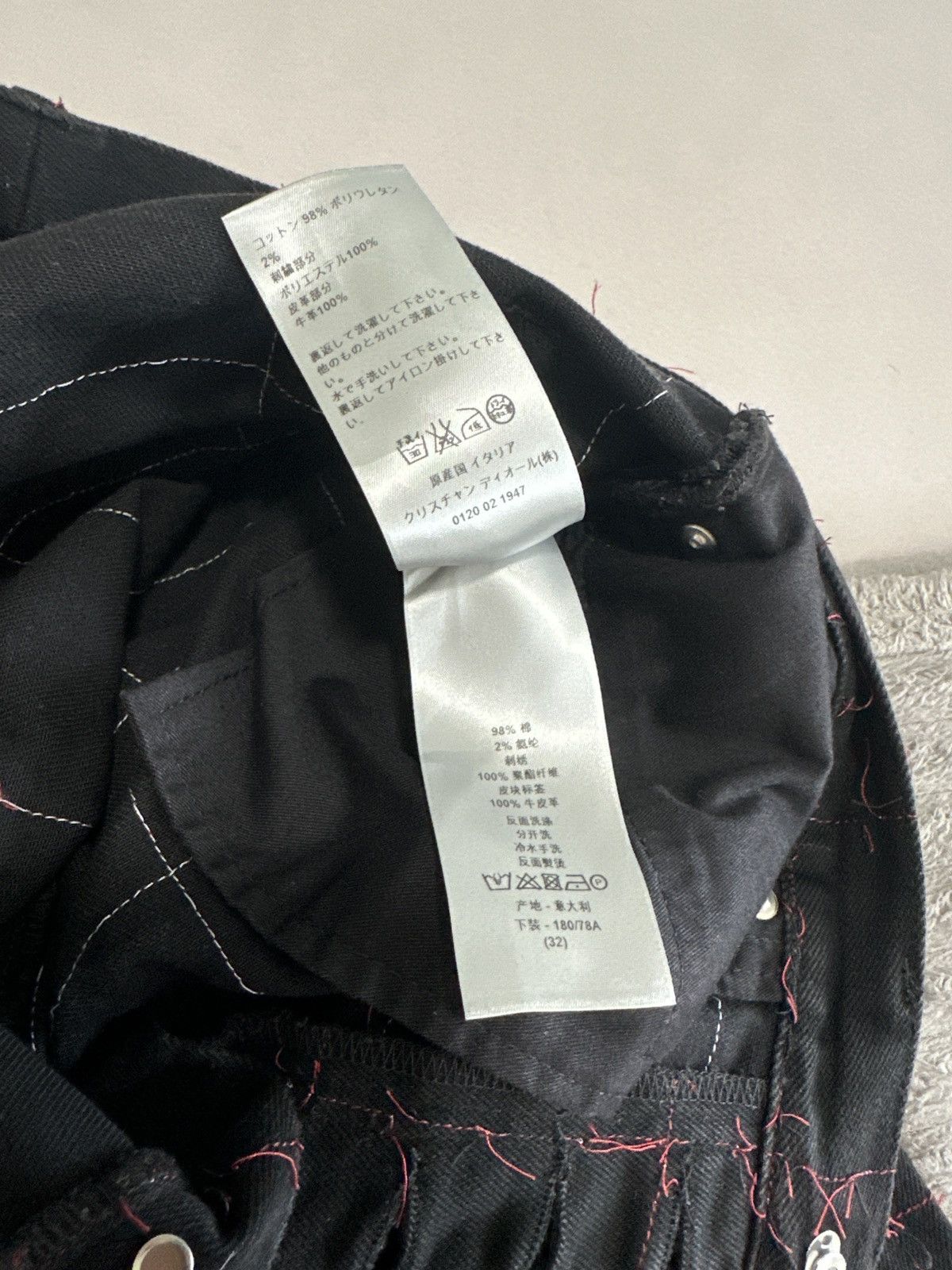Dior Dior Homme SS2017 Exposed Stitch Denim Size US 32 / EU 48 - 16 Thumbnail