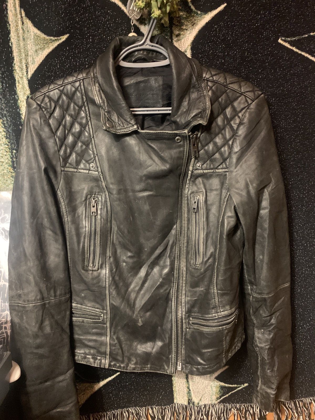 Allsaints Allsaints Leather Motorcycle Jacket Size US S / EU 44-46 / 1 - 2 Thumbnail