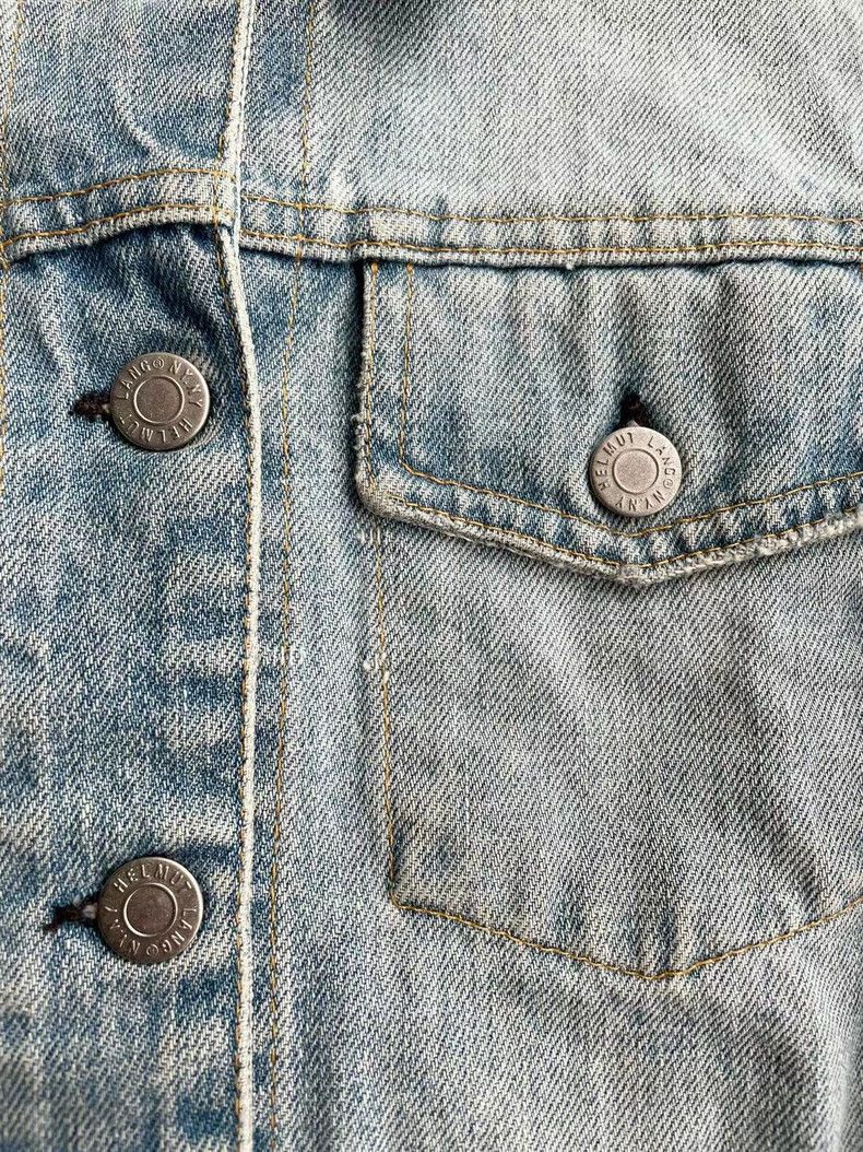 Helmut Lang HELMUT LANG size36 Water-washed denim jacket Size XXS / US 00 / IT 34 - 4 Thumbnail