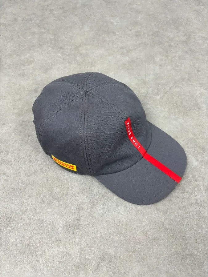 Prada Prada Luna Rossa Grey Pirelli Racing Cap Size ONE SIZE - 1 Thumbnail