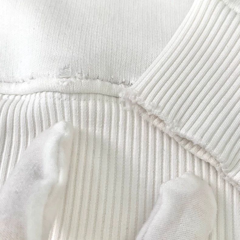 Saint Laurent Paris Saint Laurent size os White logo hooded white sweatshirt 2 Size US M / EU 48-50 / 2 - 9 Thumbnail