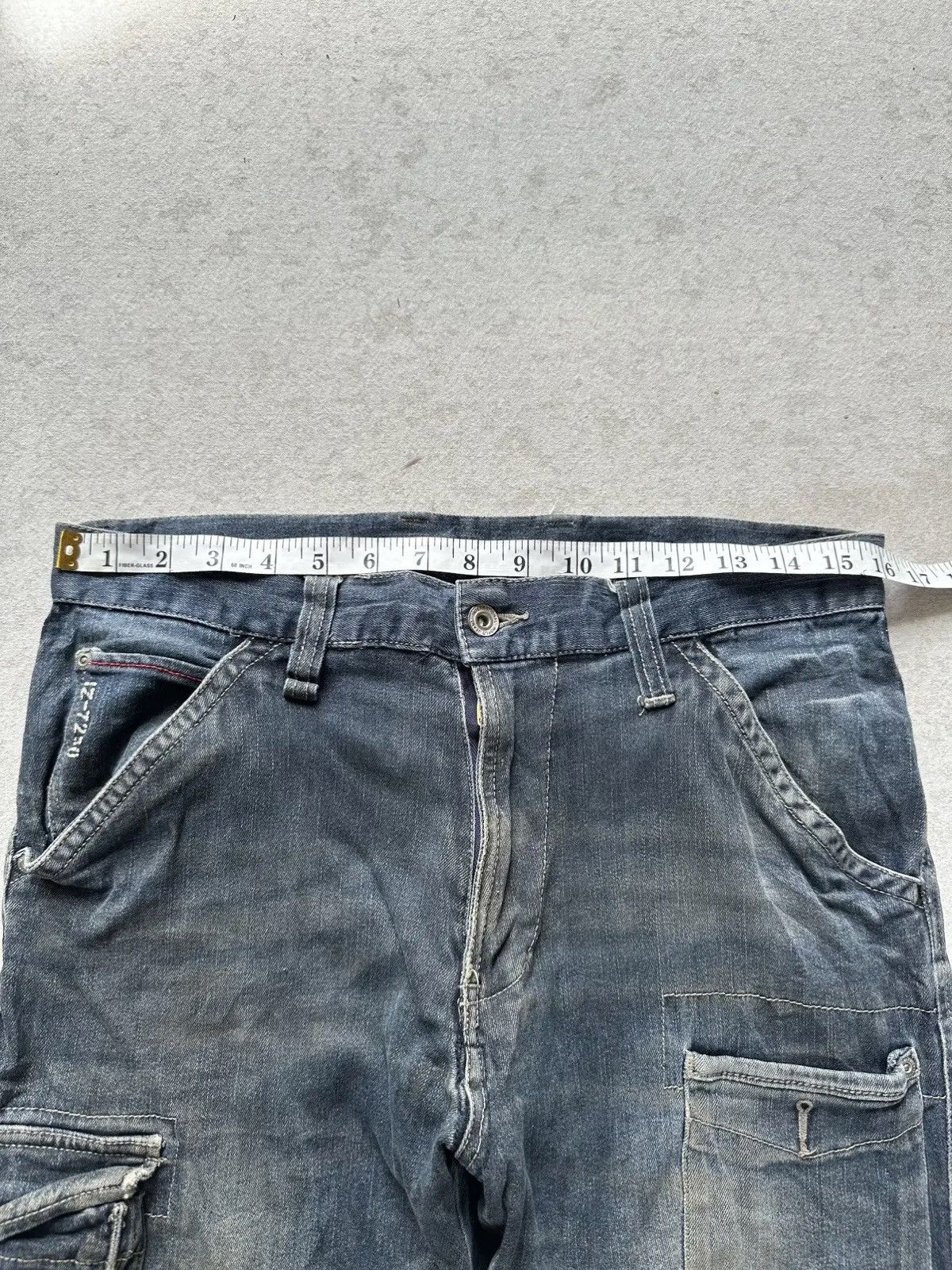 Rusty Rusty Dirty Japanese Brand IZ-7250 Work Wear Denim Pants Size US 32 / EU 48 - 8 Thumbnail