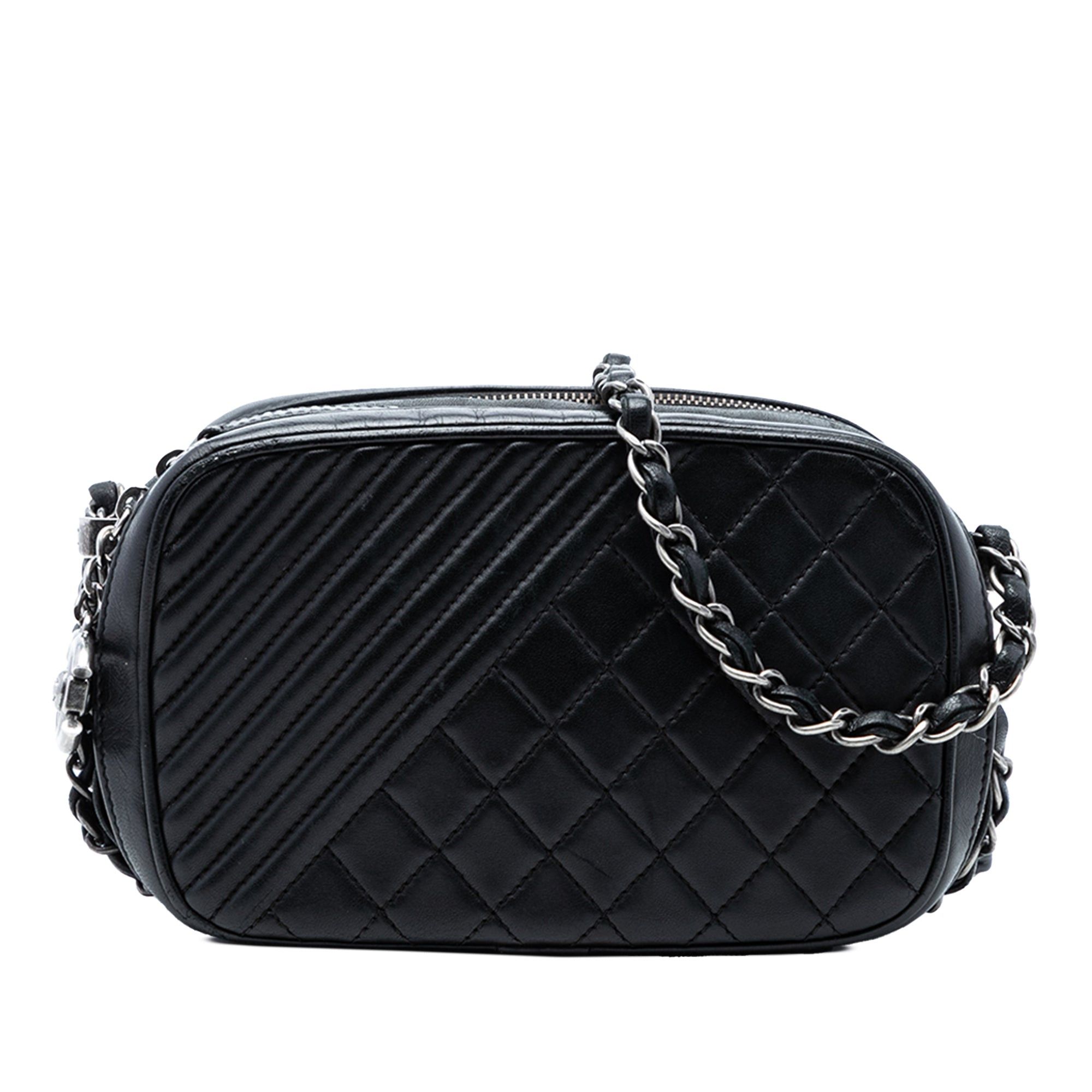Chanel Mini Quilted Lambskin Coco Boy Camera Bag Size ONE SIZE - 1 Thumbnail