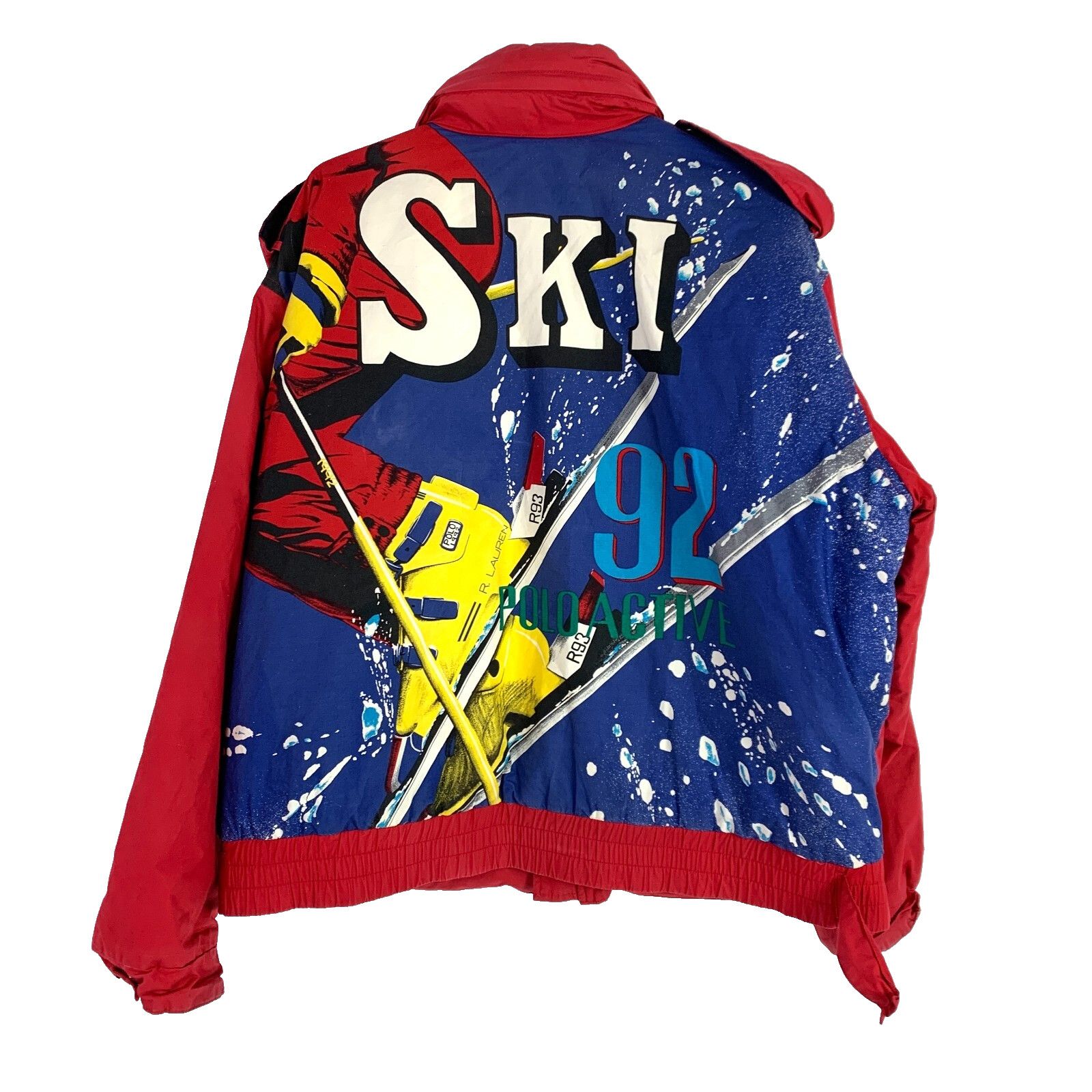 Polo Ralph Lauren Vintage Polo Ralph Lauren Ski 92 1992 '92 Full Zip Coat Size US L / EU 52-54 / 3 - 1 Thumbnail