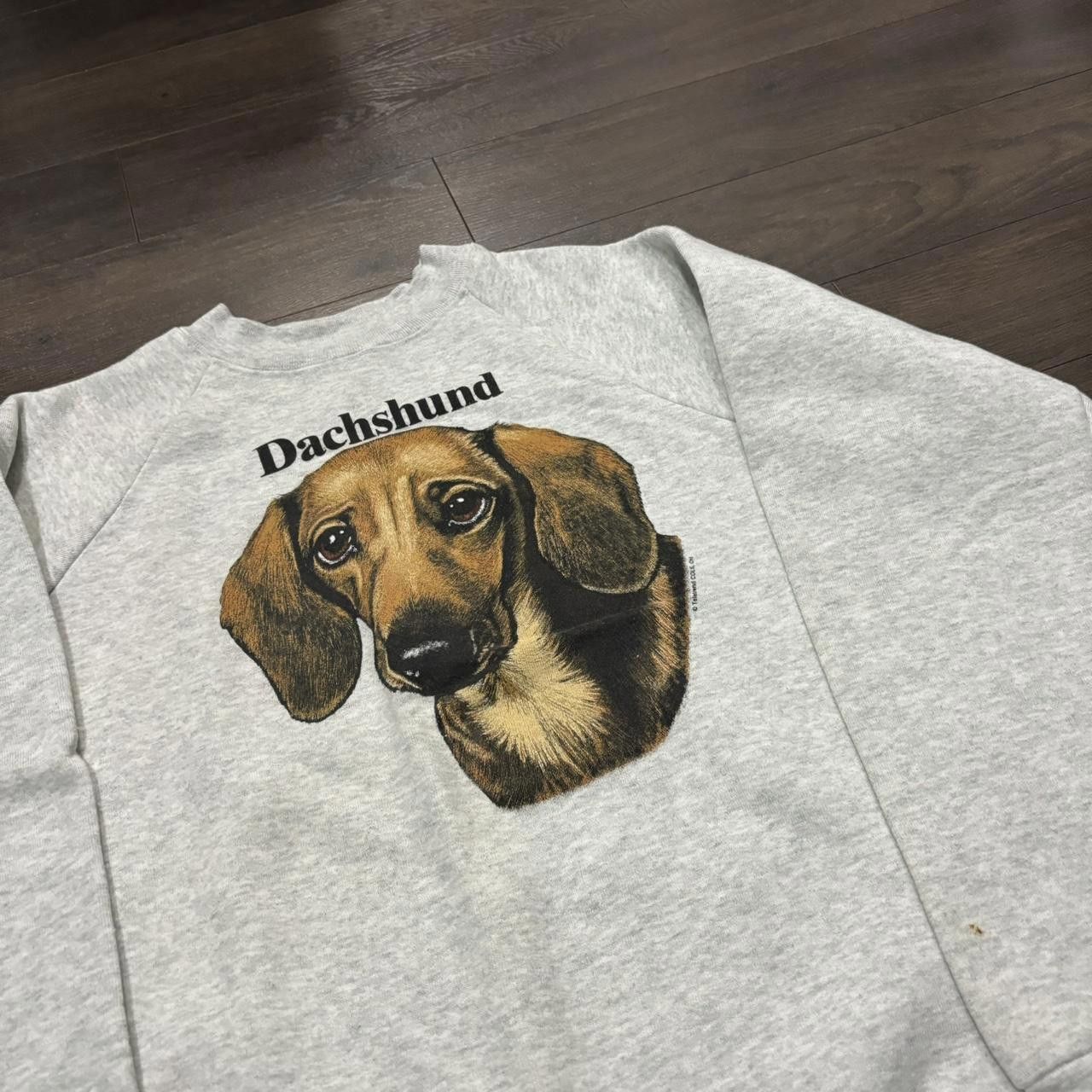 Fruit Of The Loom vintage dachshund crewneck sweatshirt 90s L Size US L / EU 52-54 / 3 - 2 Thumbnail