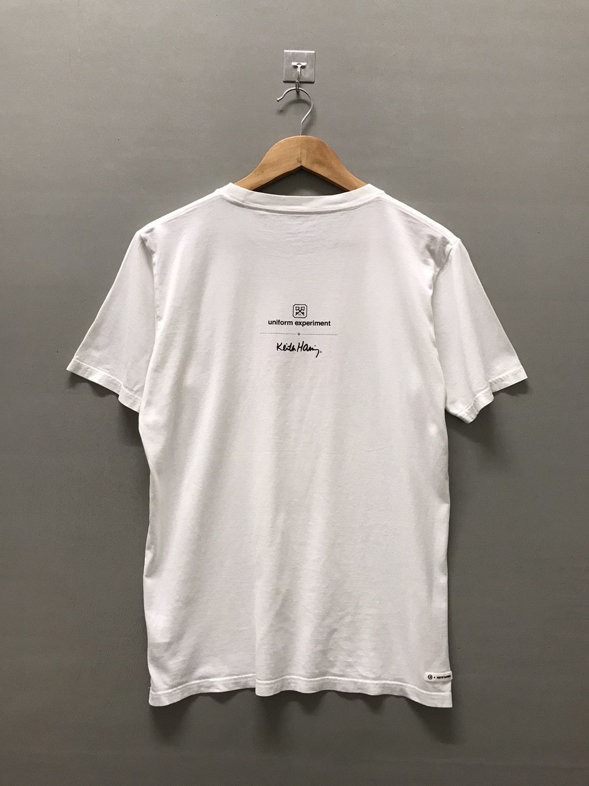 Japanese Brand Y2K Uniform Experiment x Keith Haring Fragment Graphic Tees Size US M / EU 48-50 / 2 - 6 Thumbnail