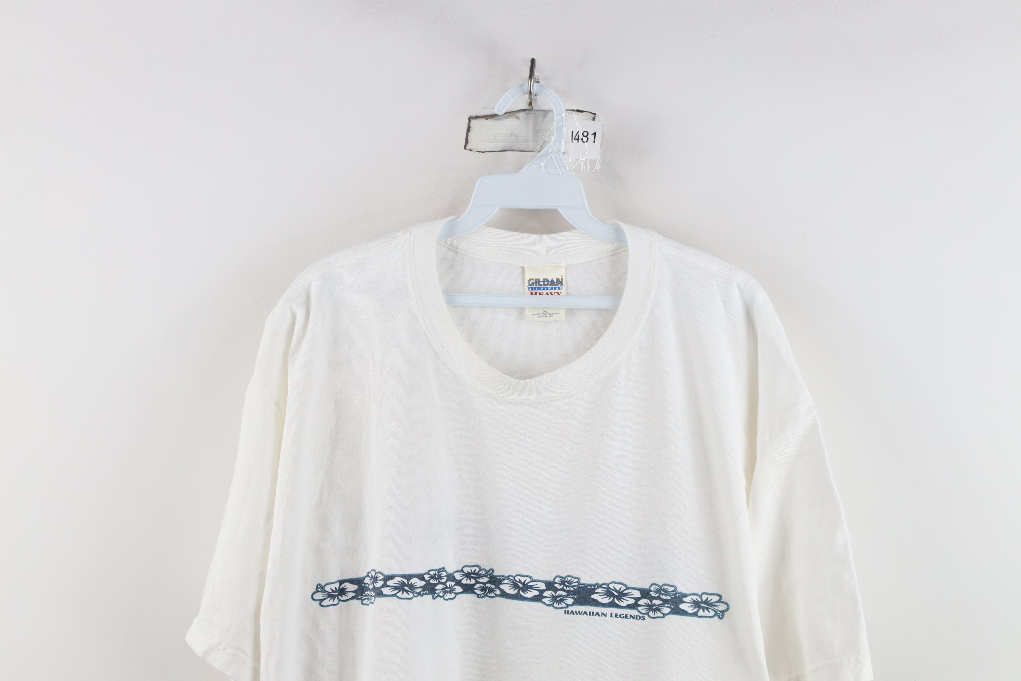 Vintage Vintage 90s Y2K Streetwear Legends Surfing T-Shirt White Size US XL / EU 56 / 4 - 2 Thumbnail