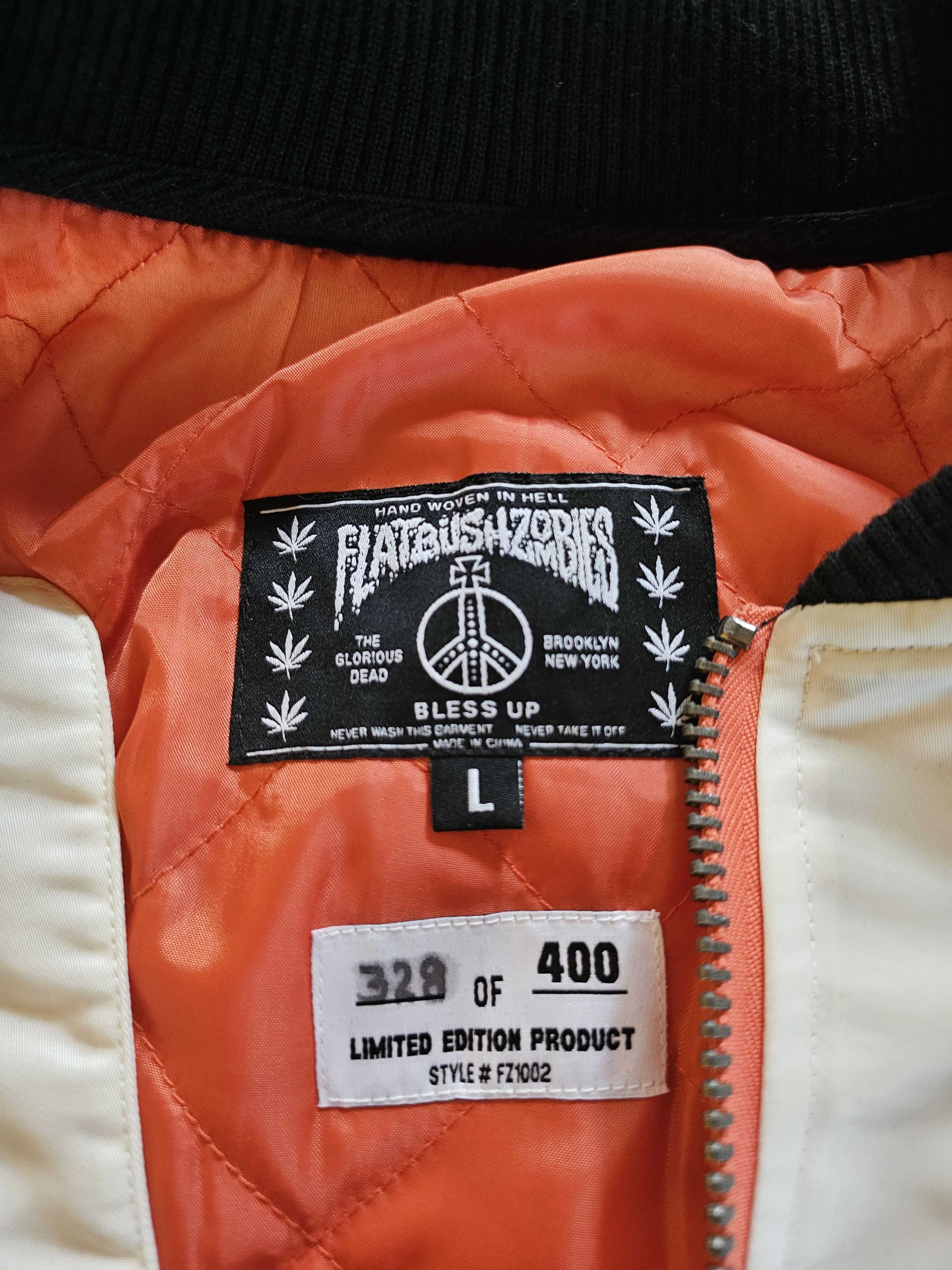 Flatbush Zombies Flatbush Zombies Clockwork Orange Bomber Jacket Size US L / EU 52-54 / 3 - 2 Thumbnail