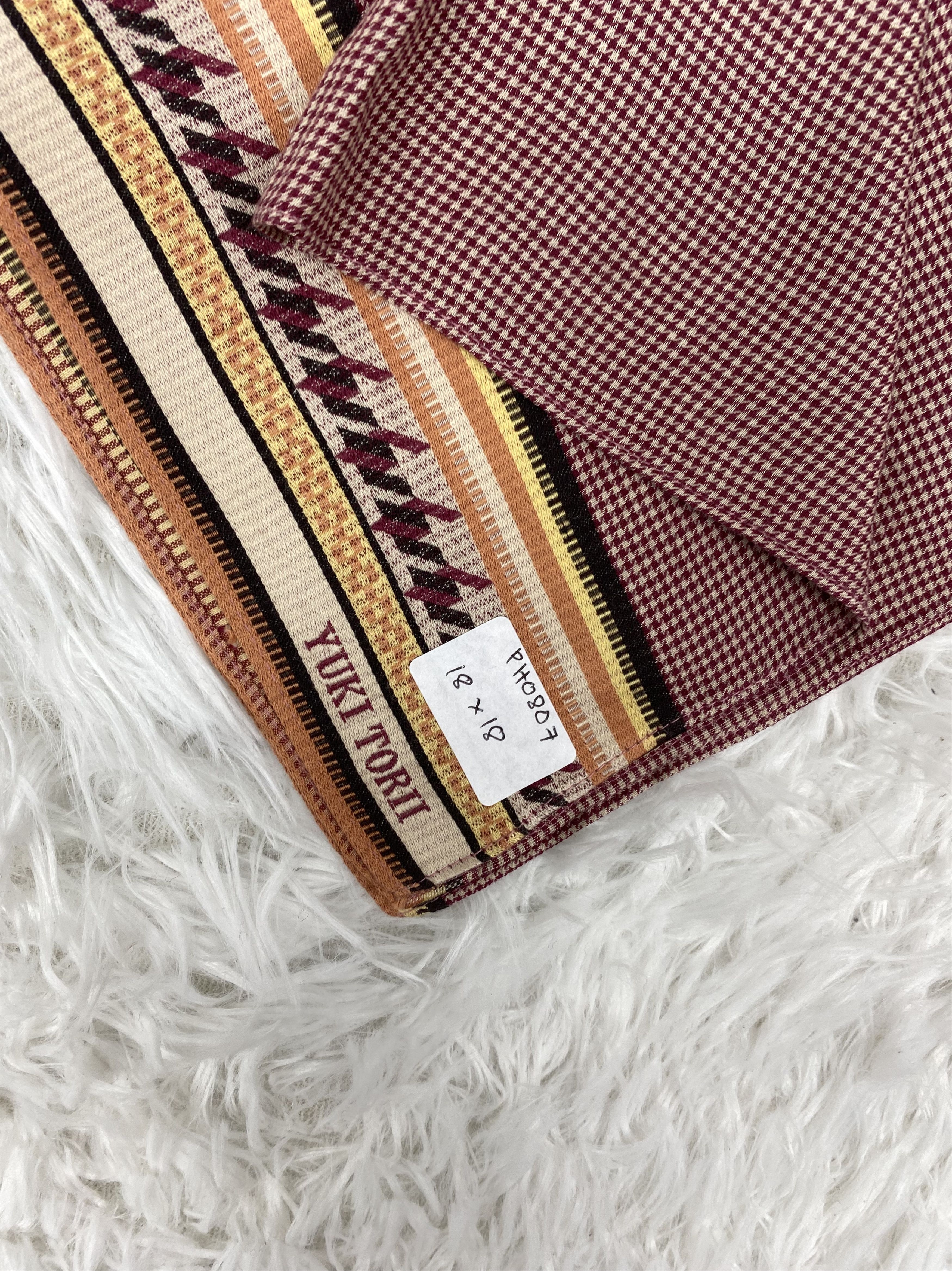 Japanese Brand × Vintage Vintage Yuki Torii Handkerchief Neckerchief PH0807 Size ONE SIZE - 2 Thumbnail