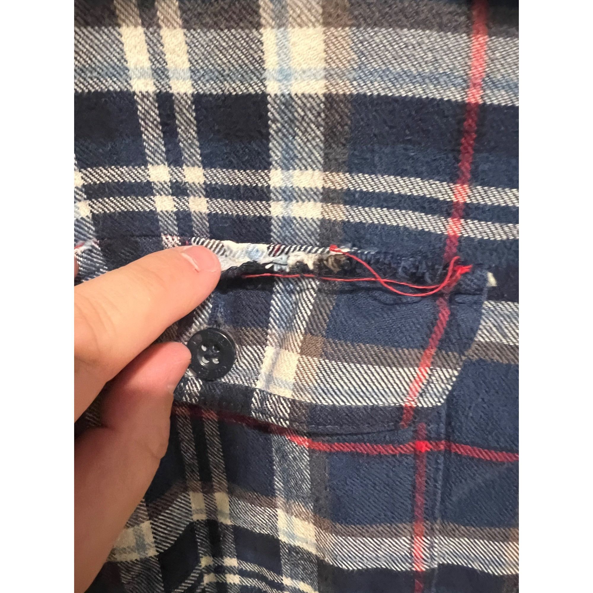 L.L. Bean LL Bean Fleece Lined Flannel Button Up Shirt - Size S Size US S / EU 44-46 / 1 - 2 Thumbnail
