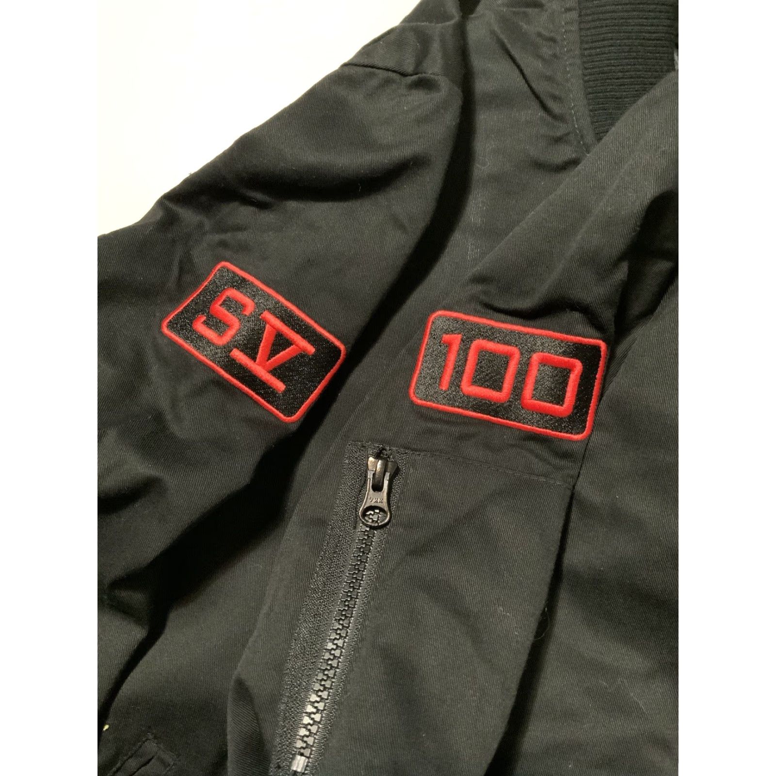 Vintage VINTAGE Reform Bomber Jacket Men Black M Cotton Blend Blindspot The Final Season Crime Drama Tv Series Cast & Crew Full Zip Crew/Cast Jacket Size US M / EU 48-50 / 2 - 7 Thumbnail