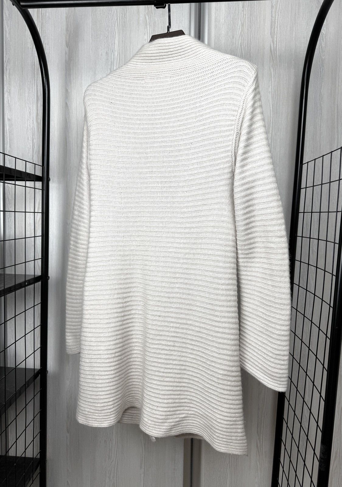 Other Hemisphere wool cashmere beige long button up cardigan sz 38 Size M / US 6-8 / IT 42-44 - 7 Thumbnail