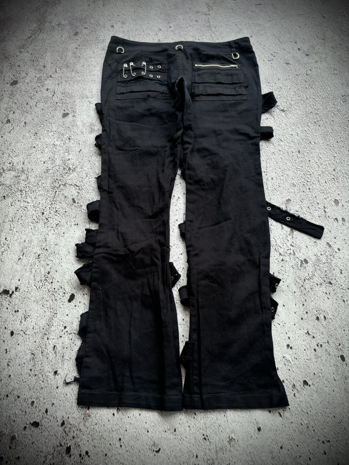 Hysteric Glamour 2000's body line bondage LGB punk style Pants Size US 34 / EU 50 - 2 Thumbnail
