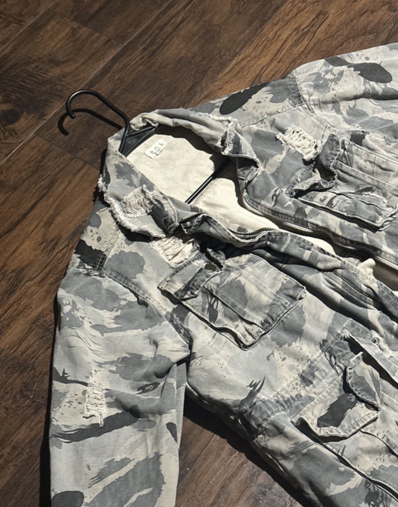 Japanese Brand Pol vintage camo distressed jacket Size M / US 6-8 / IT 42-44 - 4 Thumbnail