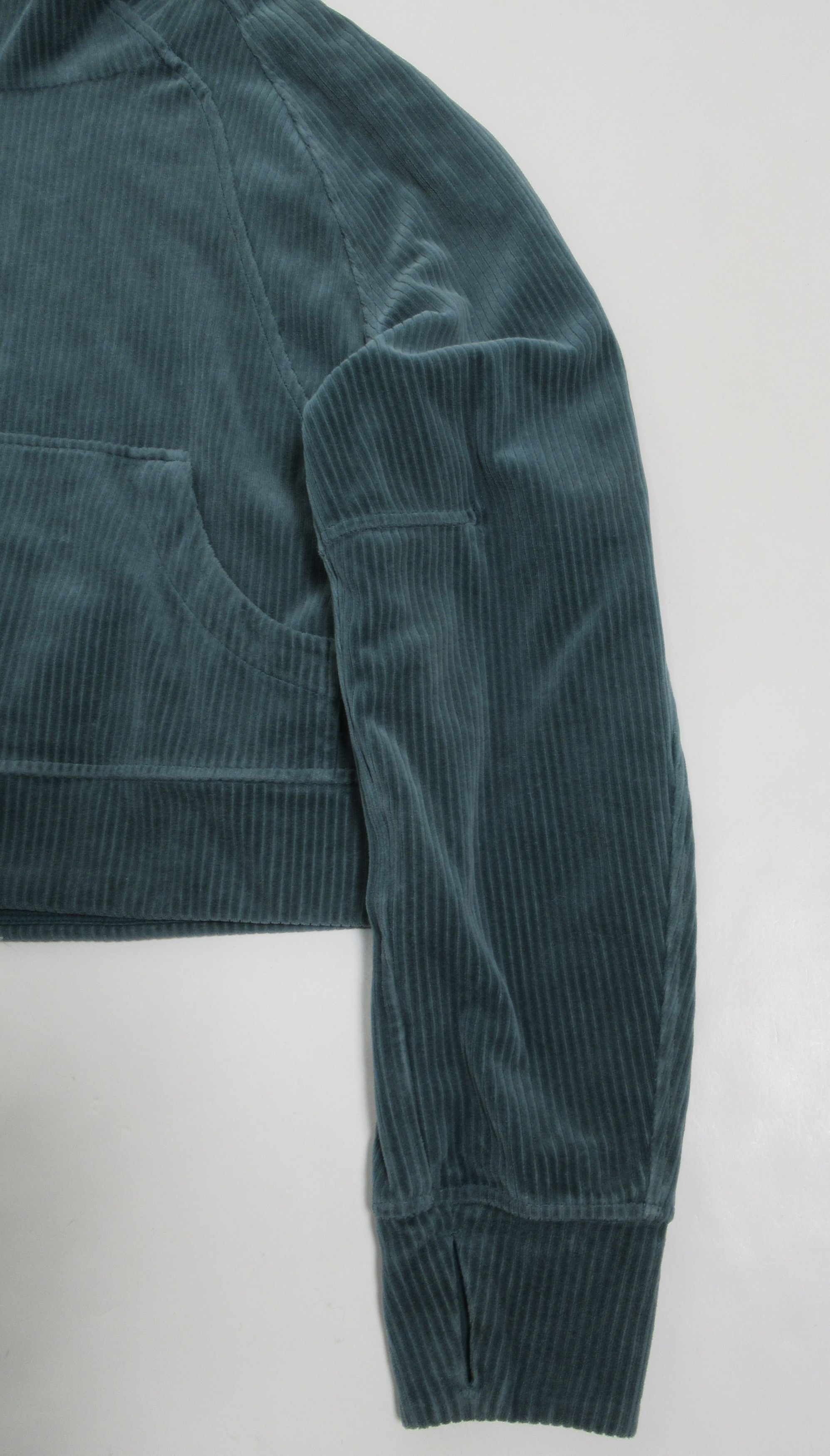 Lululemon Lululemon Scuba Oversized Hoodie *Velvet Cord Storm Teal Size XS / US 0-2 / IT 36-38 - 5 Thumbnail