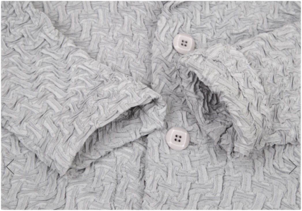 Issey Miyake ISSEY MIYAKE Design Pleats Jacket Grey 2 Size XS / US 0-2 / IT 36-38 - 4 Thumbnail